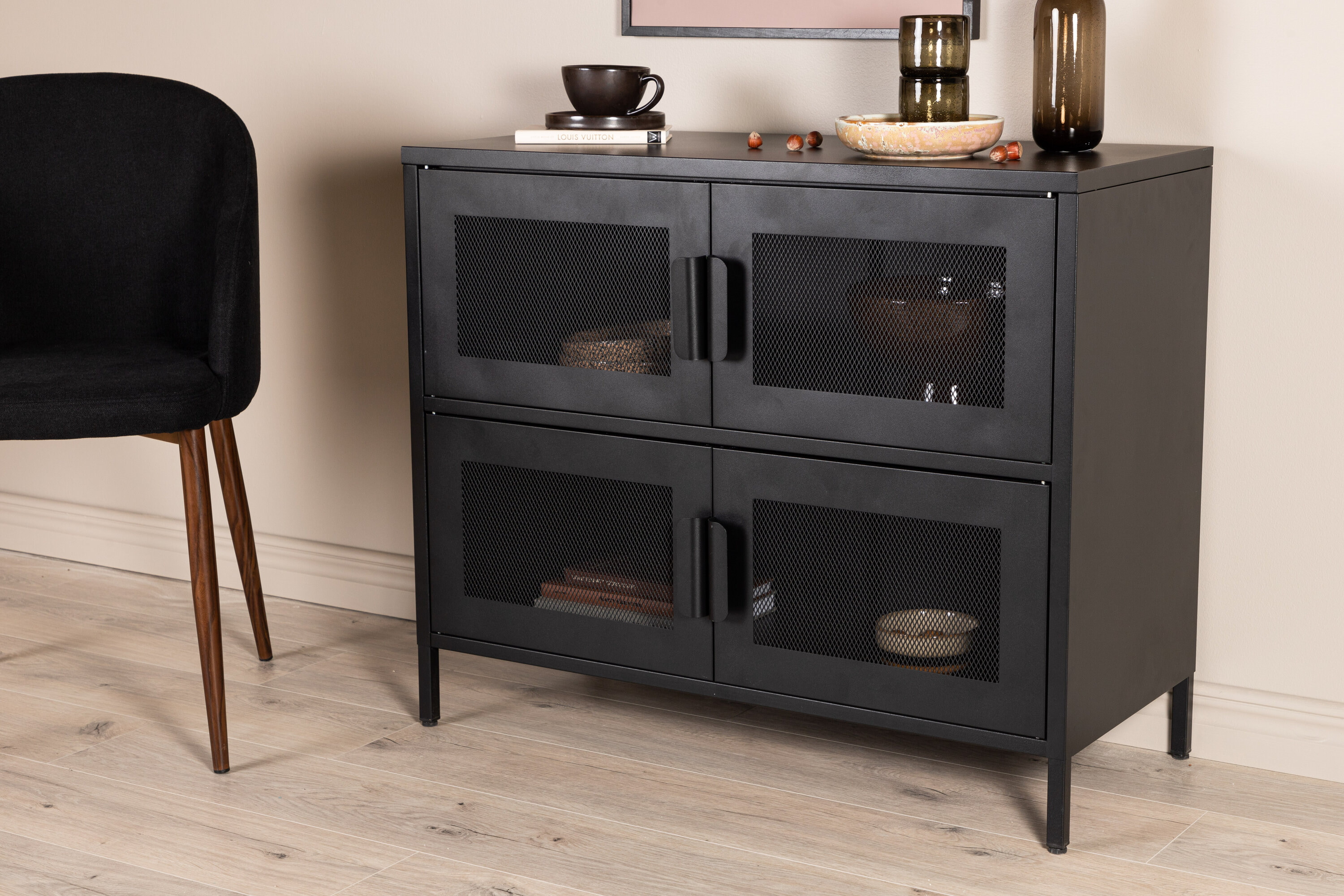 Nohr Dressoir Raeanne 90cm - Zwart