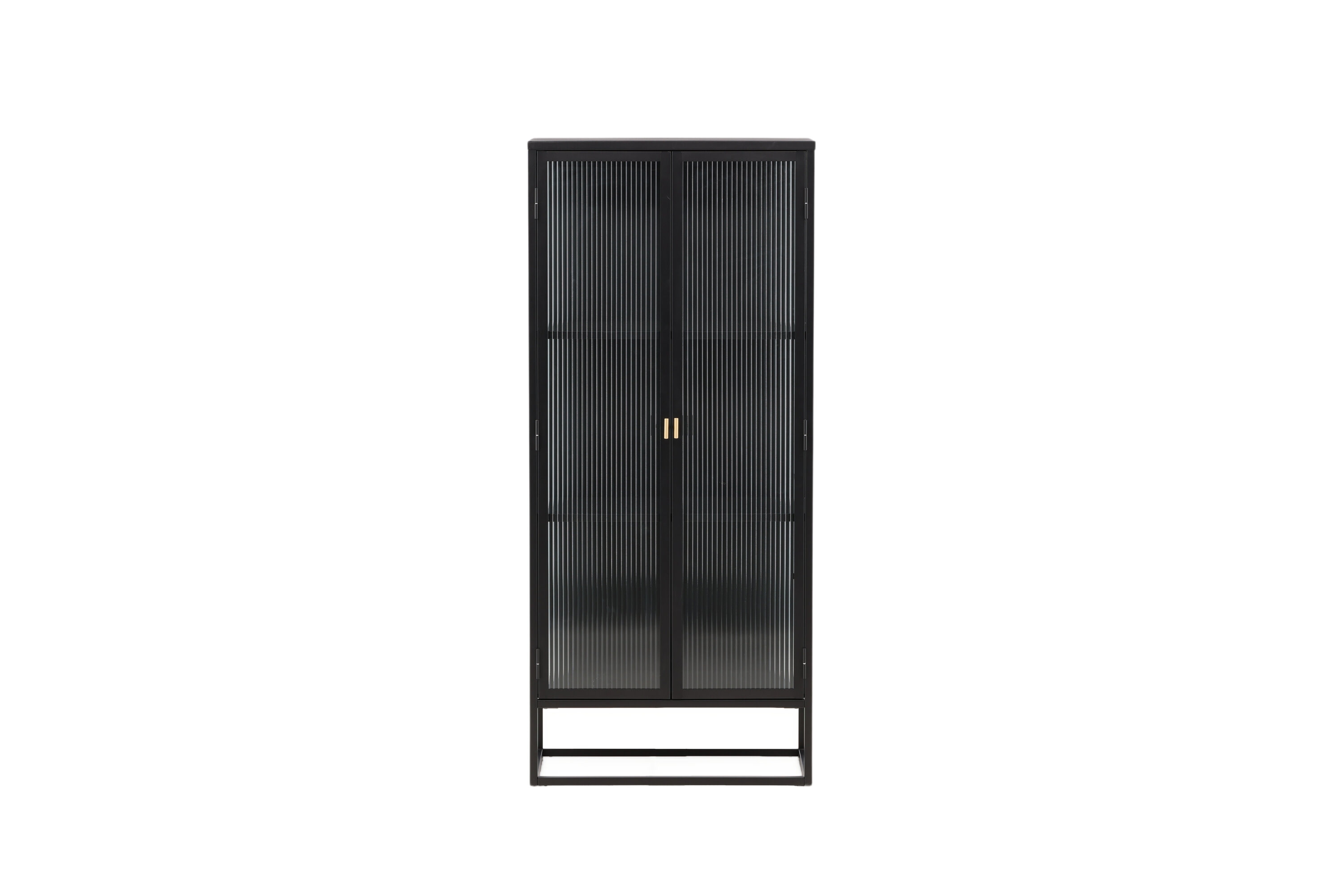 Nohr Vitrinekast Alieke 160 x 70cm - Zwart
