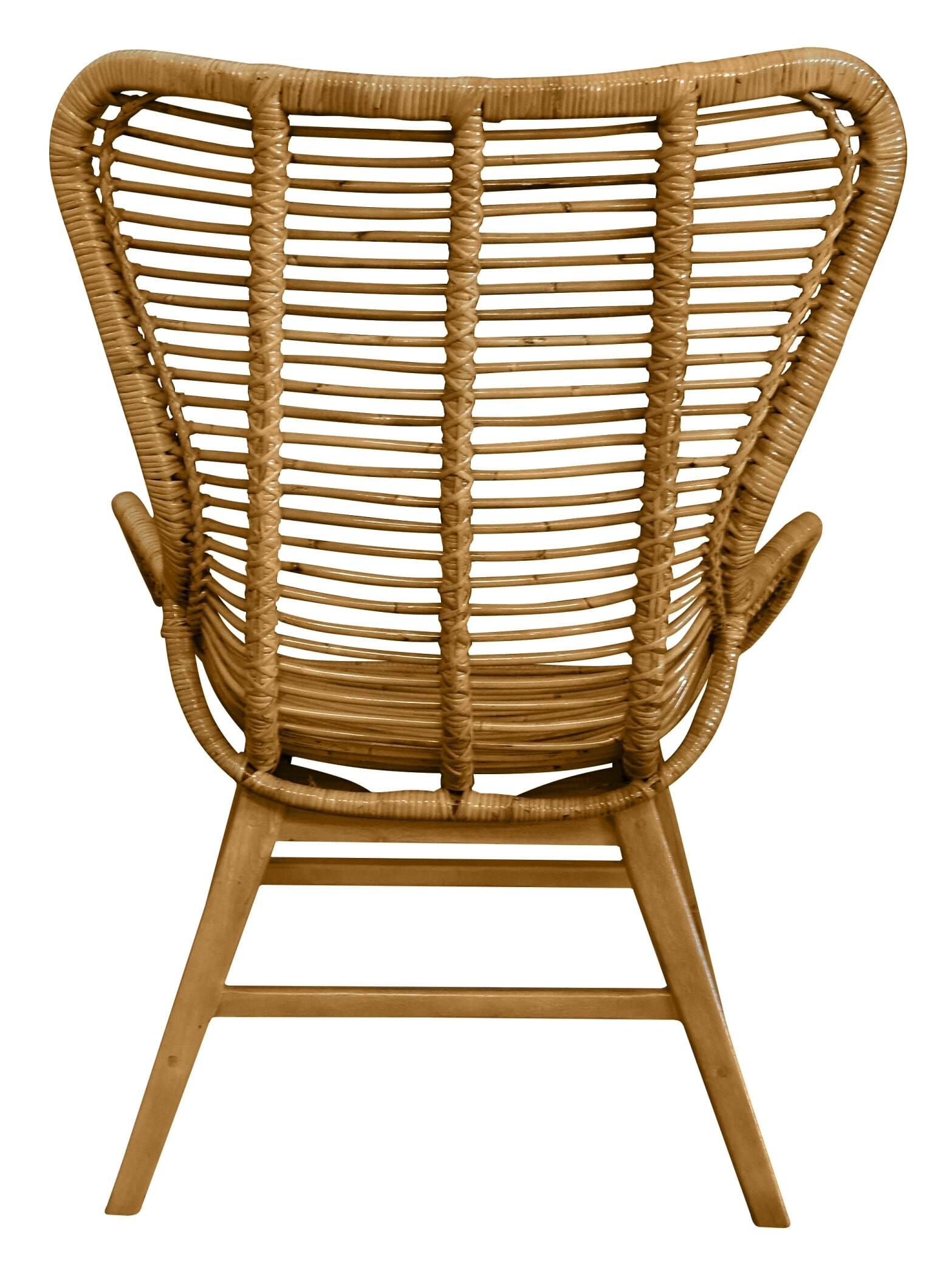 Tom Tailor Fauteuil 'Abdel' Teakhout en rotan