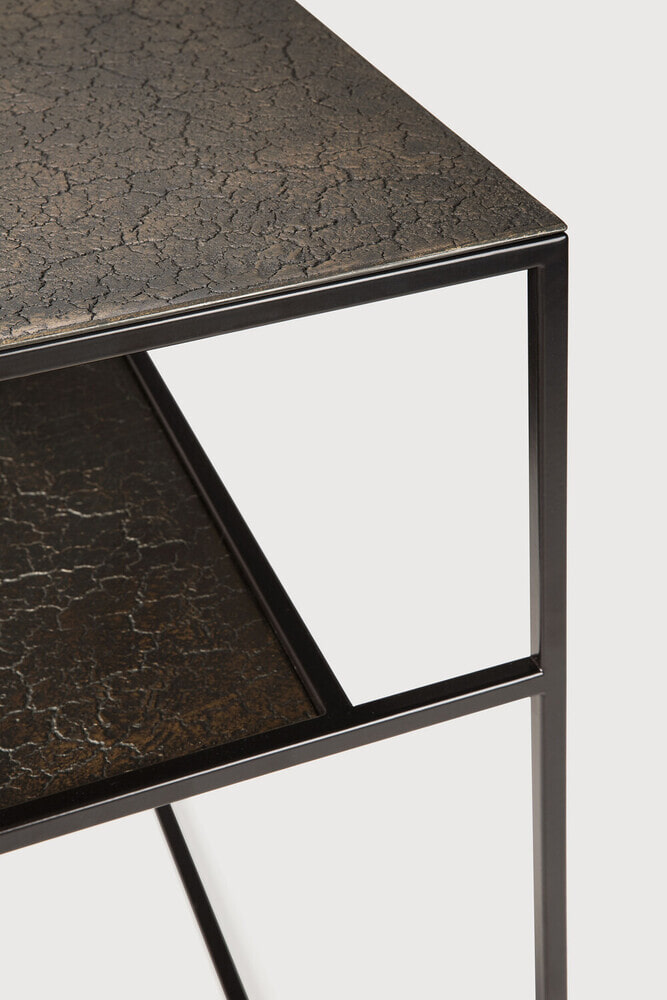 Ethnicraft Sidetable 'Pentagon' Minerals, 150cm, kleur Whisky