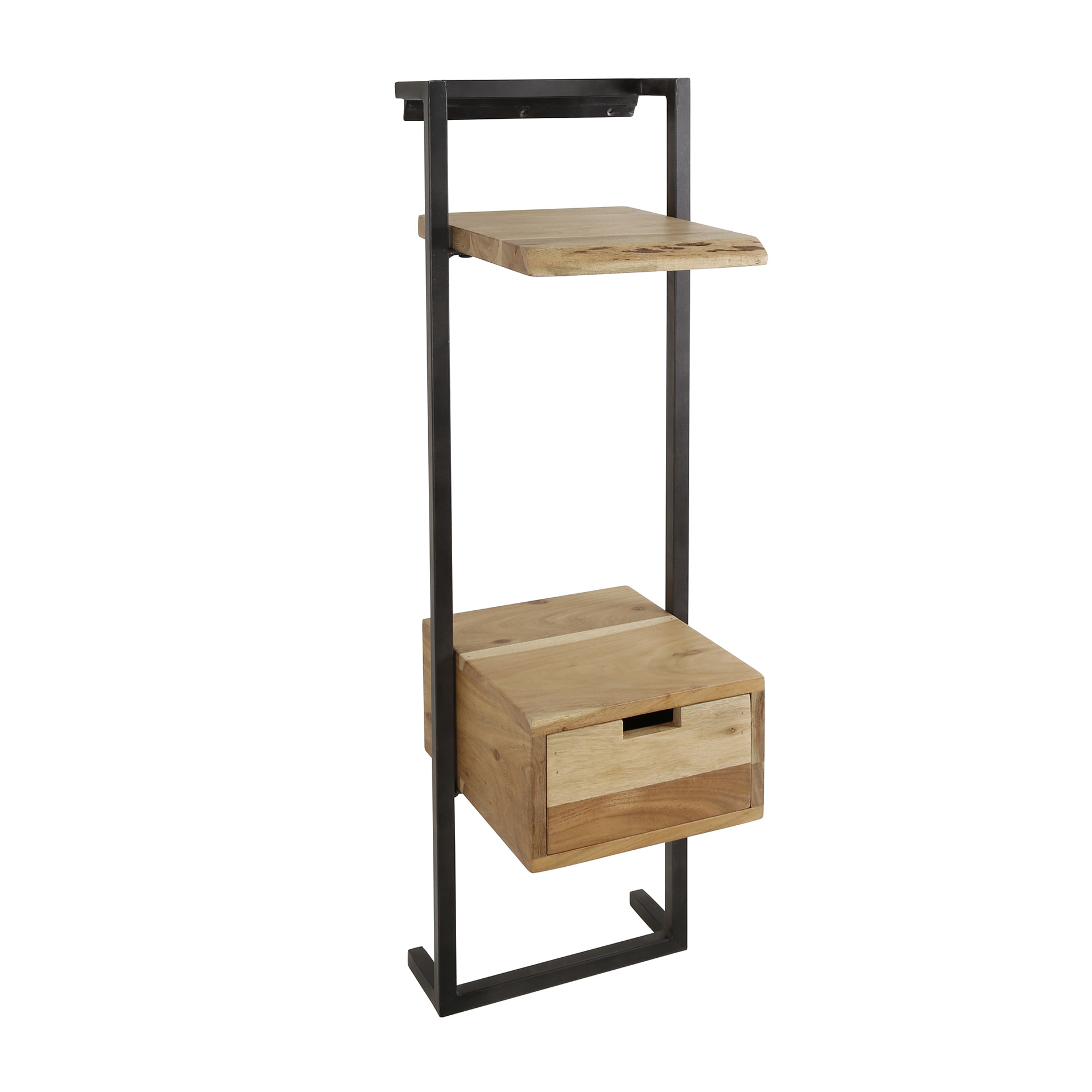 LifestyleFurn Wandrek/Nachtkastje 'Corie' Massief Acacia