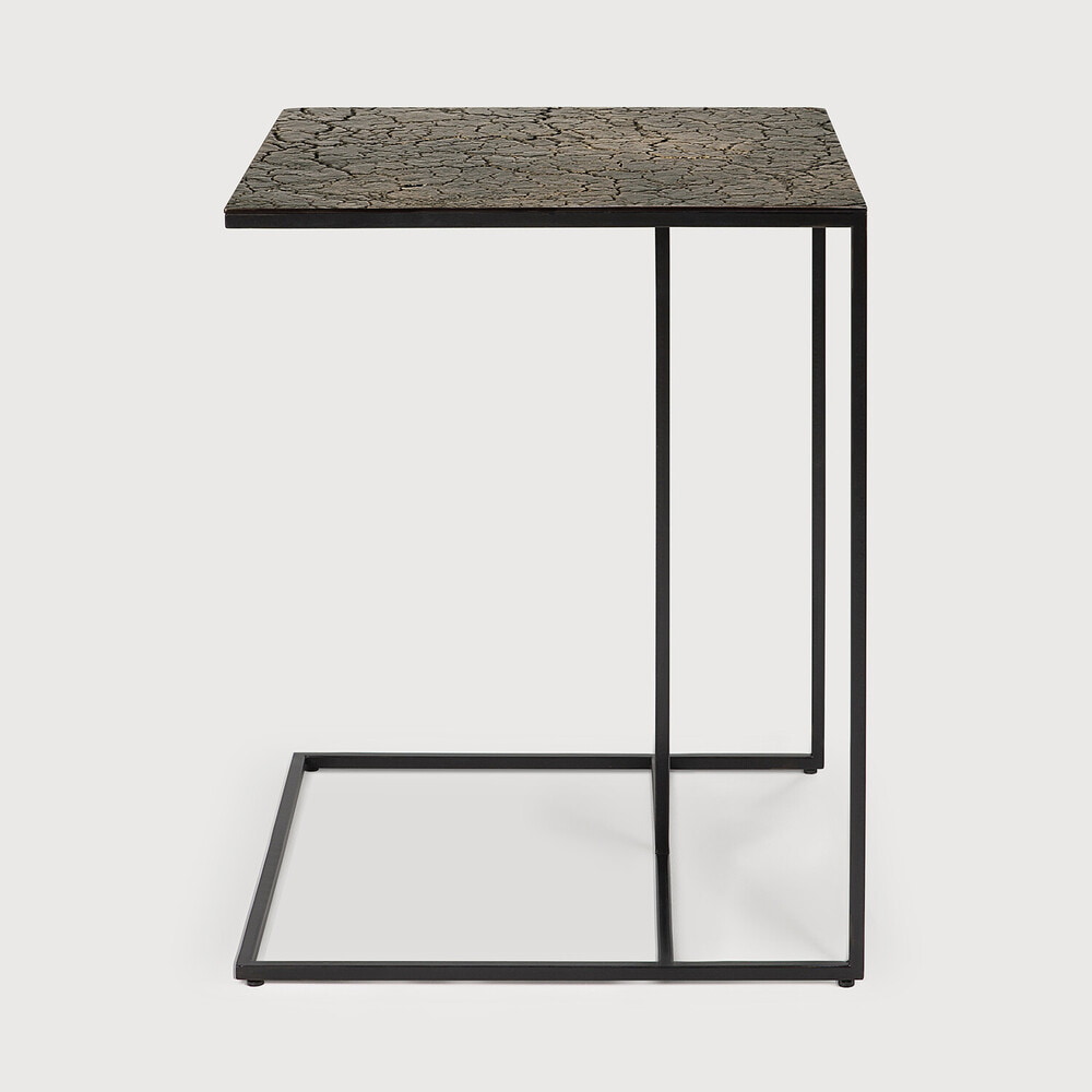 Ethnicraft Bijzettafel 'Tripic' Minerals, 45 x 40cm, kleur Whisky