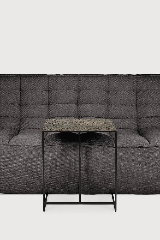 Ethnicraft Bijzettafel 'Tripic' Minerals, 45 x 40cm, kleur Whisky