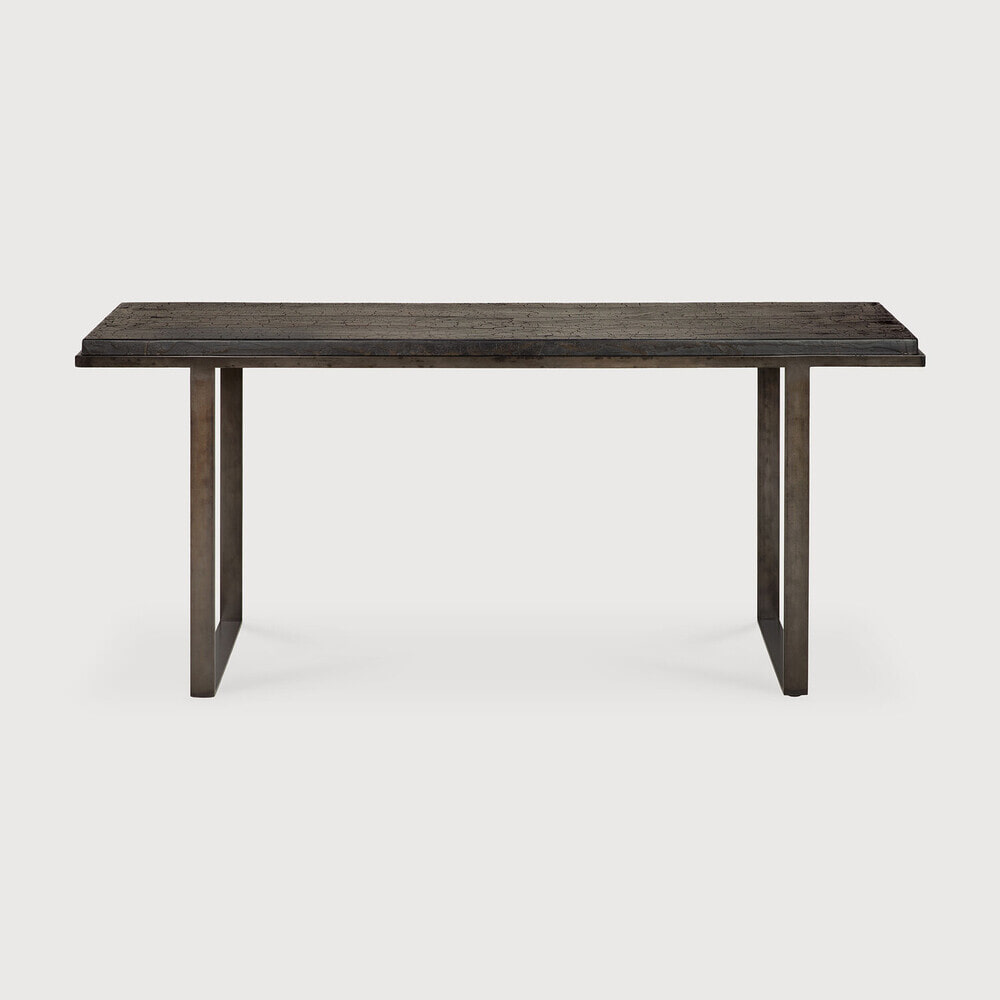 Ethnicraft Sidetable 'Stability' Minerals, 170cm, kleur Umber