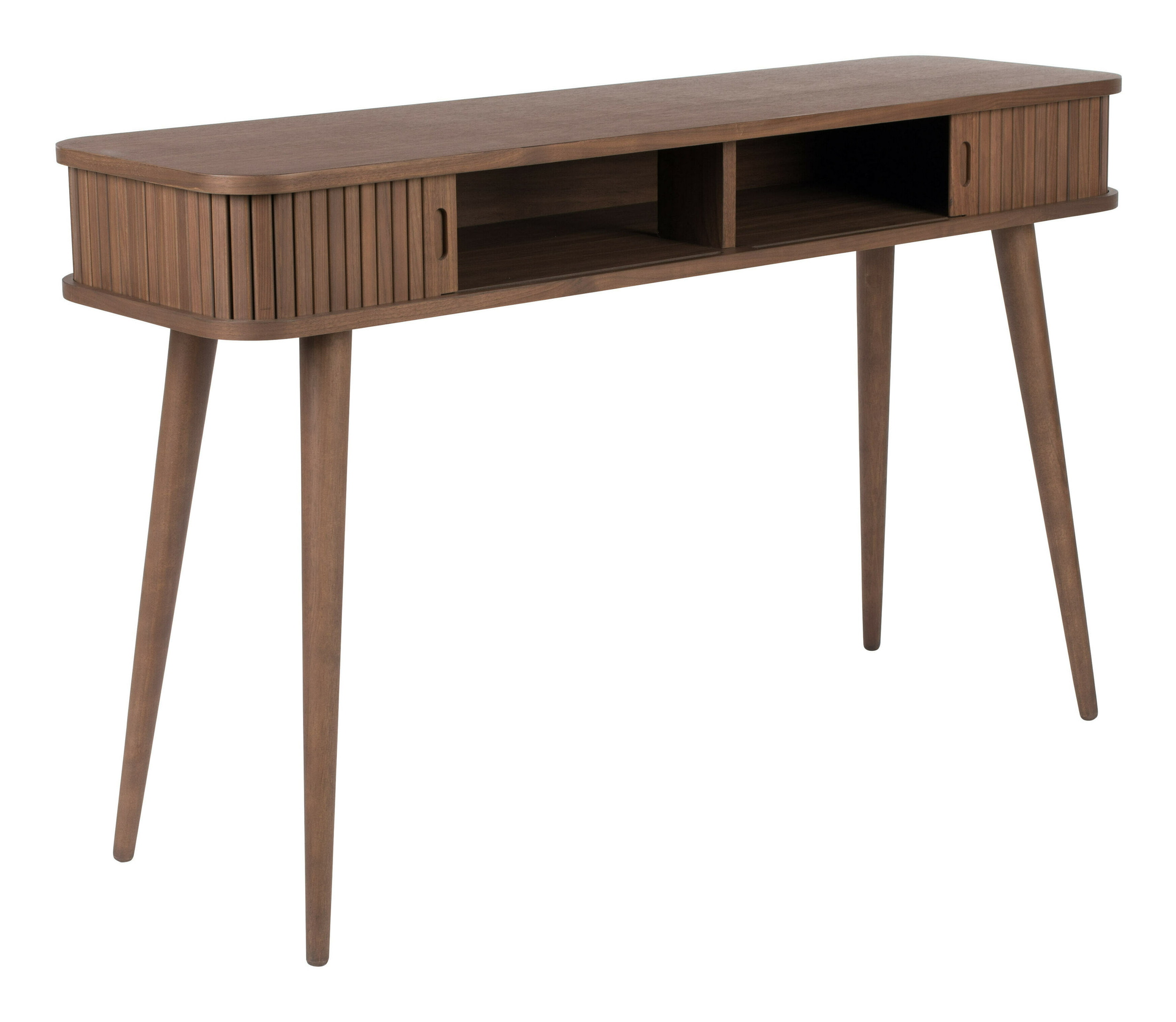 Zuiver Sidetable 'Barbier' Walnoothout, 120cm, kleur Bruin