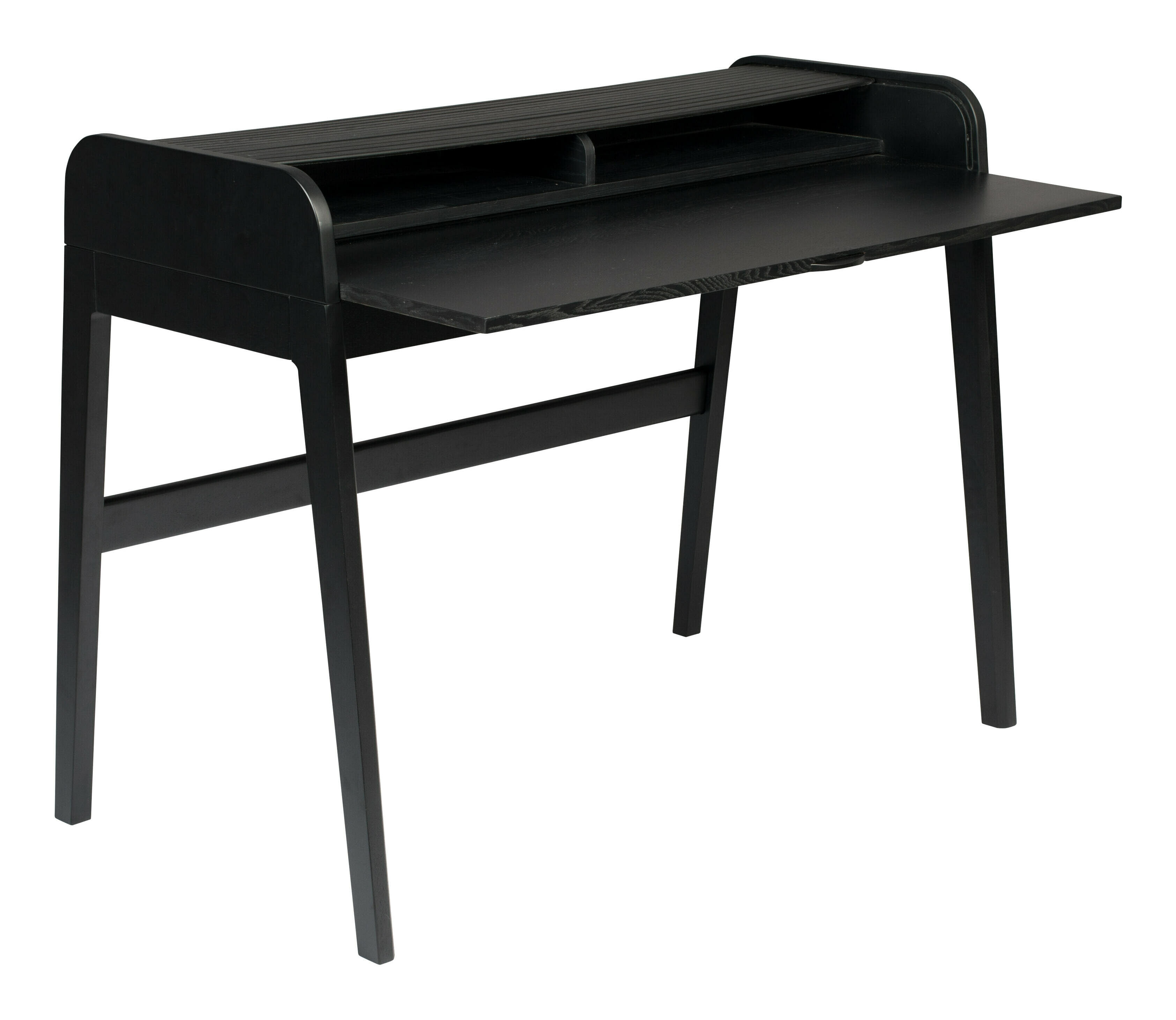 Zuiver Bureau 'Barbier' Eikenhout, kleur Zwart