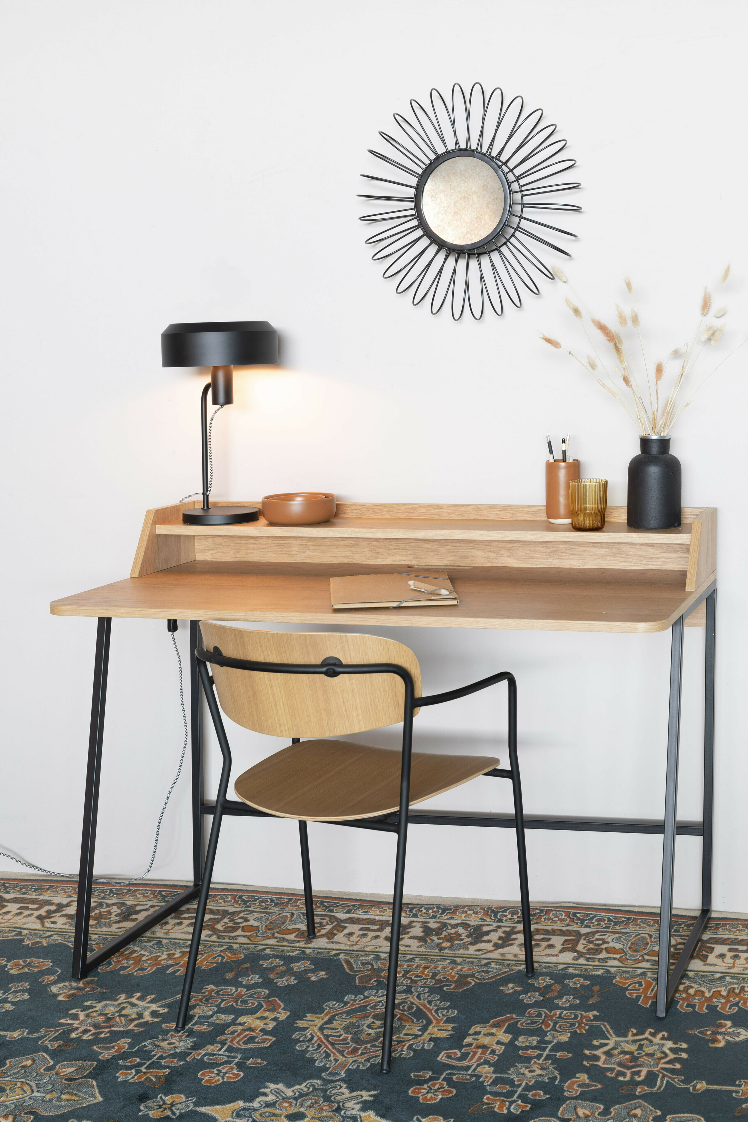 ZILT Bureau 'Kamo' Eikenhout, kleur Naturel