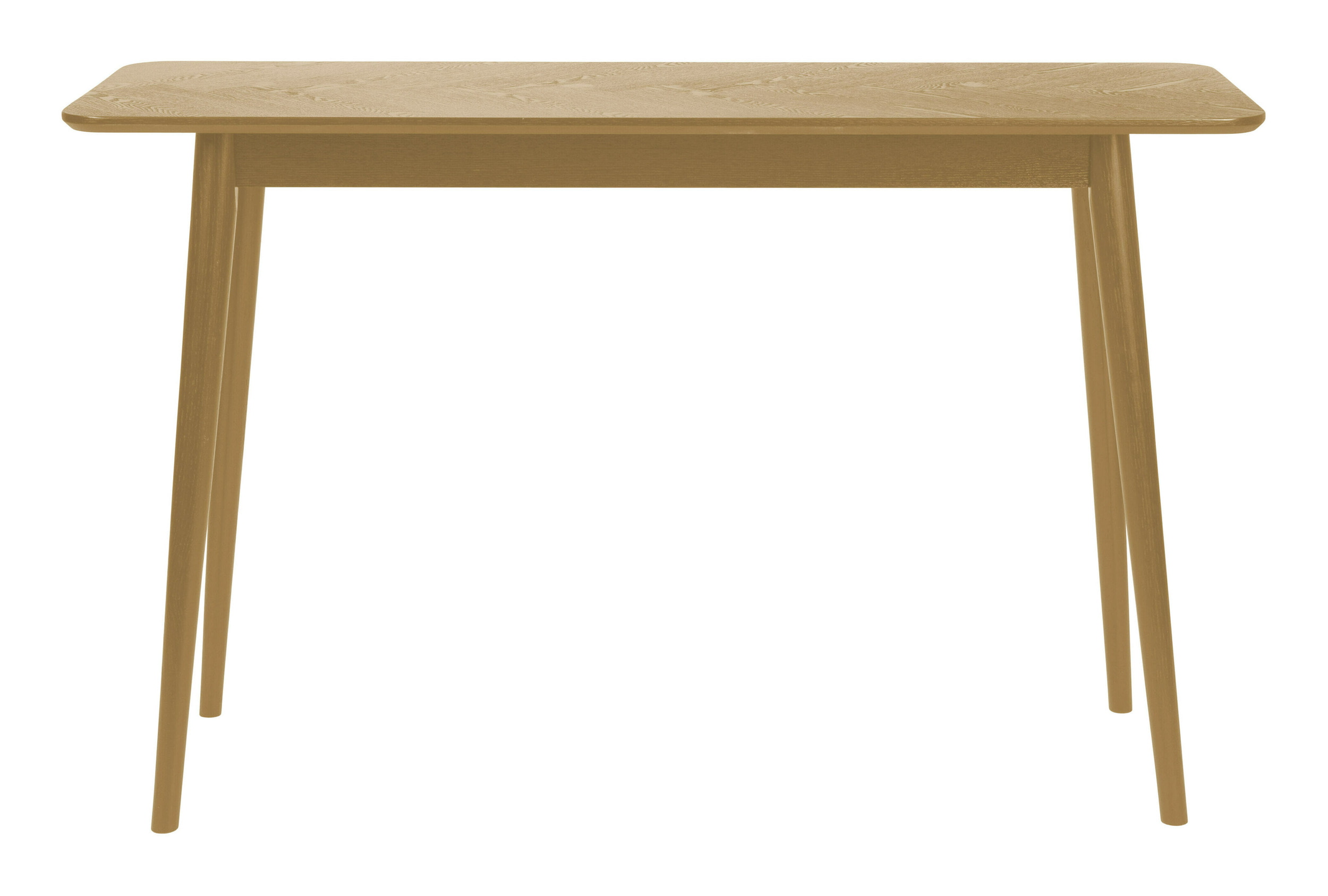 ZILT Sidetable 'Hany' Eikenhout Visgraat, 120cm, kleur Naturel