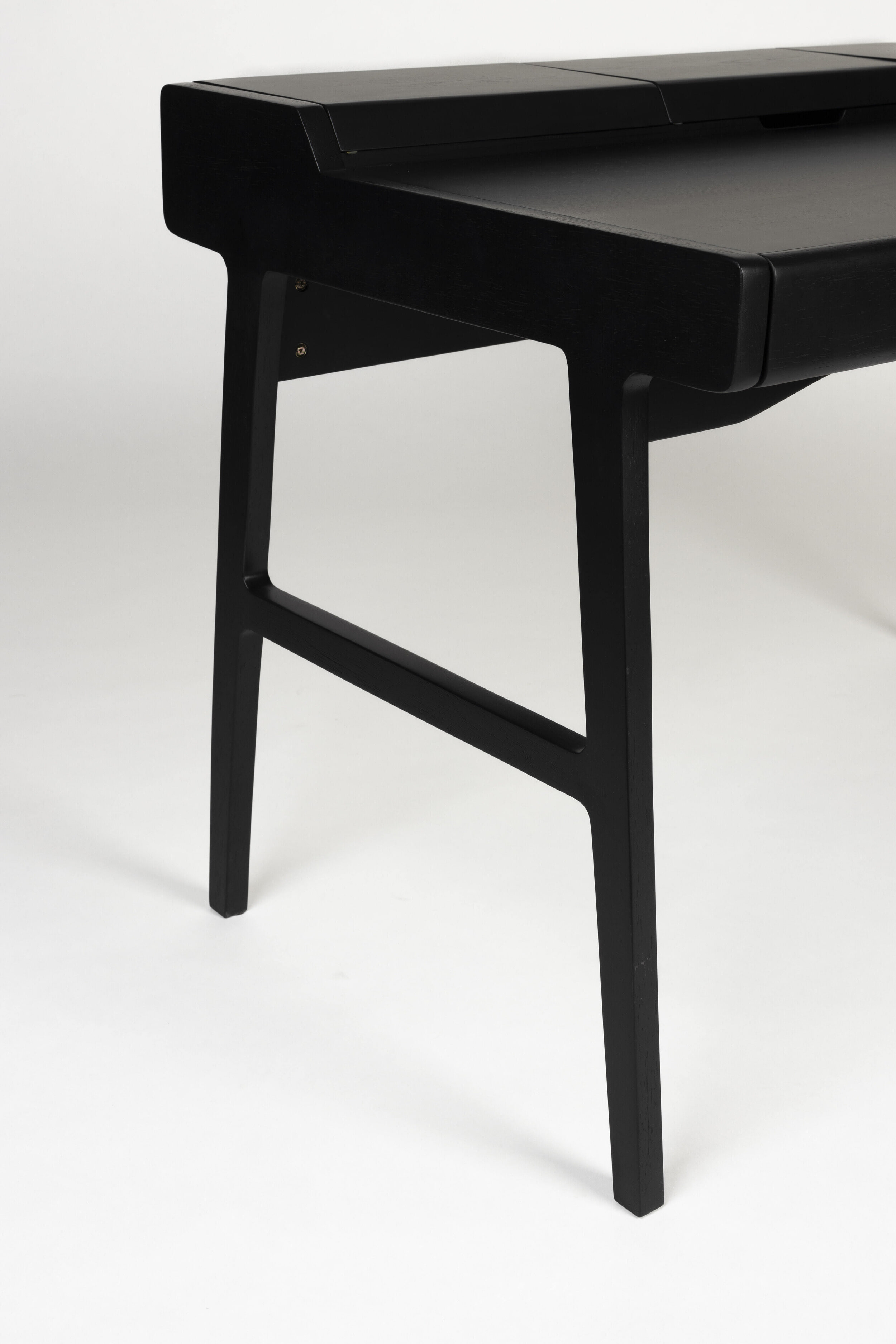 Zuiver Bureau 'Kaat' Eikenhout, 120 x 70cm, kleur Zwart