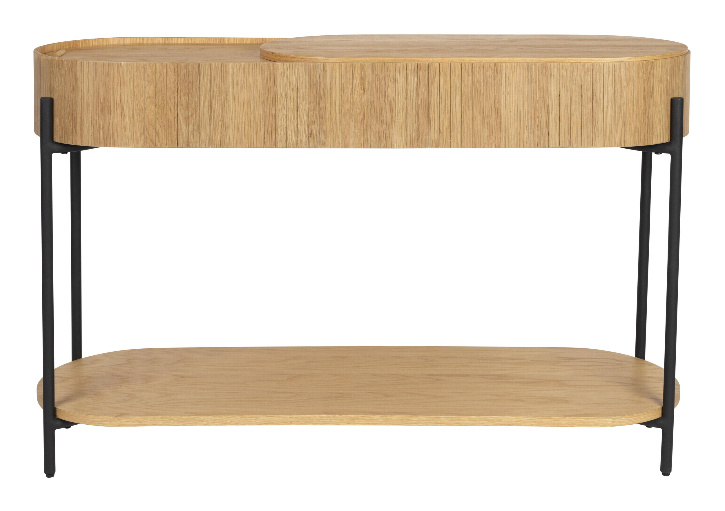 Zuiver Sidetable 'Slides' Eikenhout, 120cm, kleur Naturel