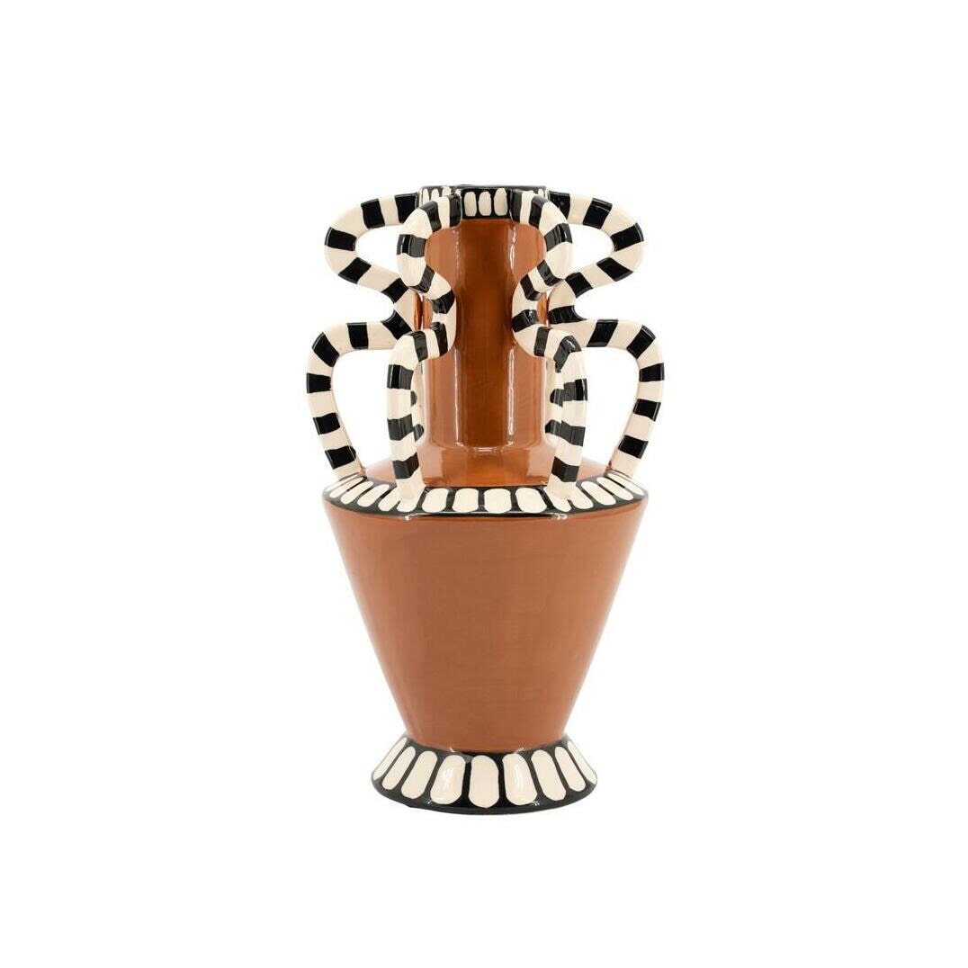 By-Boo Vaas Dusa 1 40cm hoog - Bruin