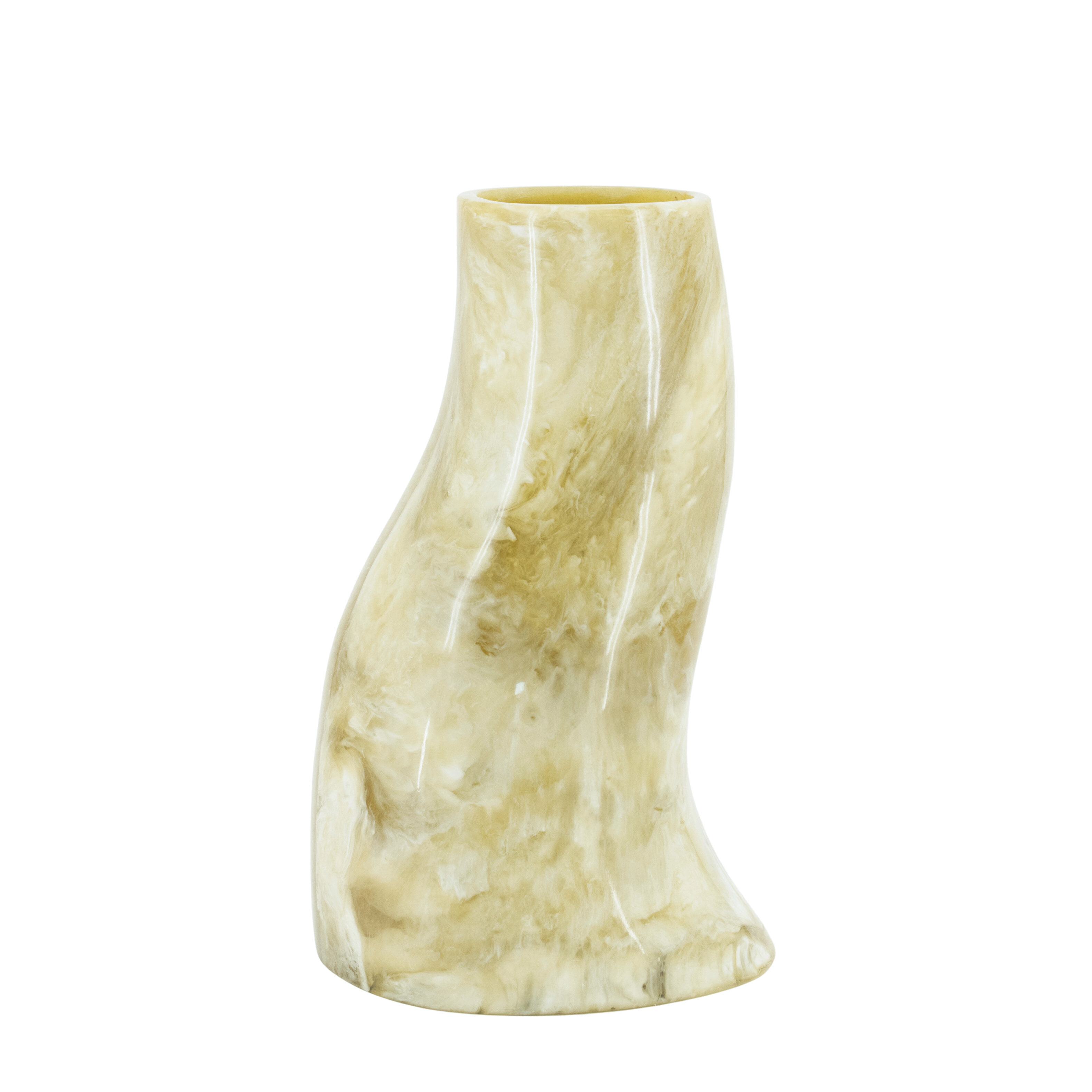 By-Boo Vaas 'Stonea' Marmerlook, 34cm