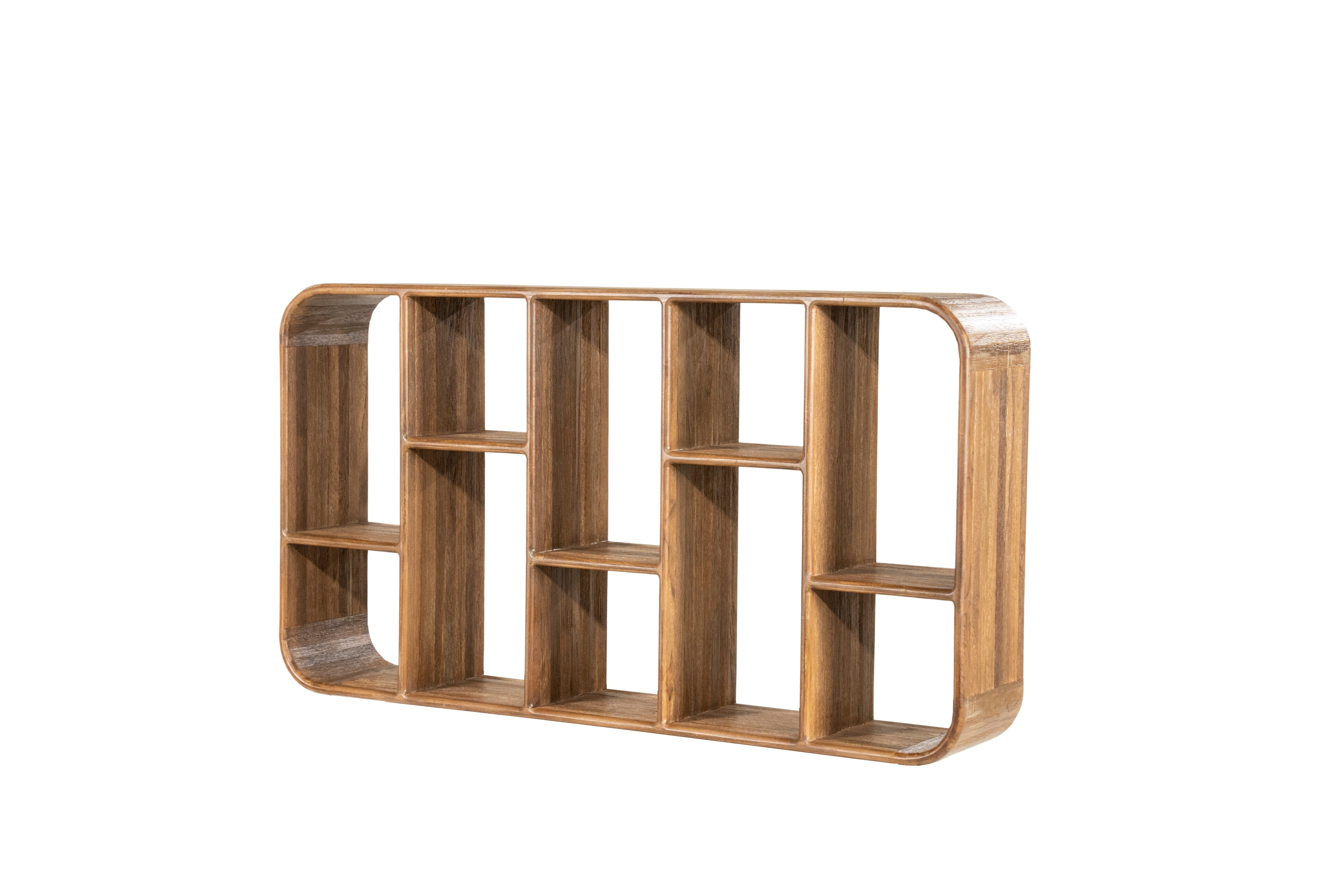 By-Boo Wandkast 'Cup & Co' Teakhout, 60 x 110cm