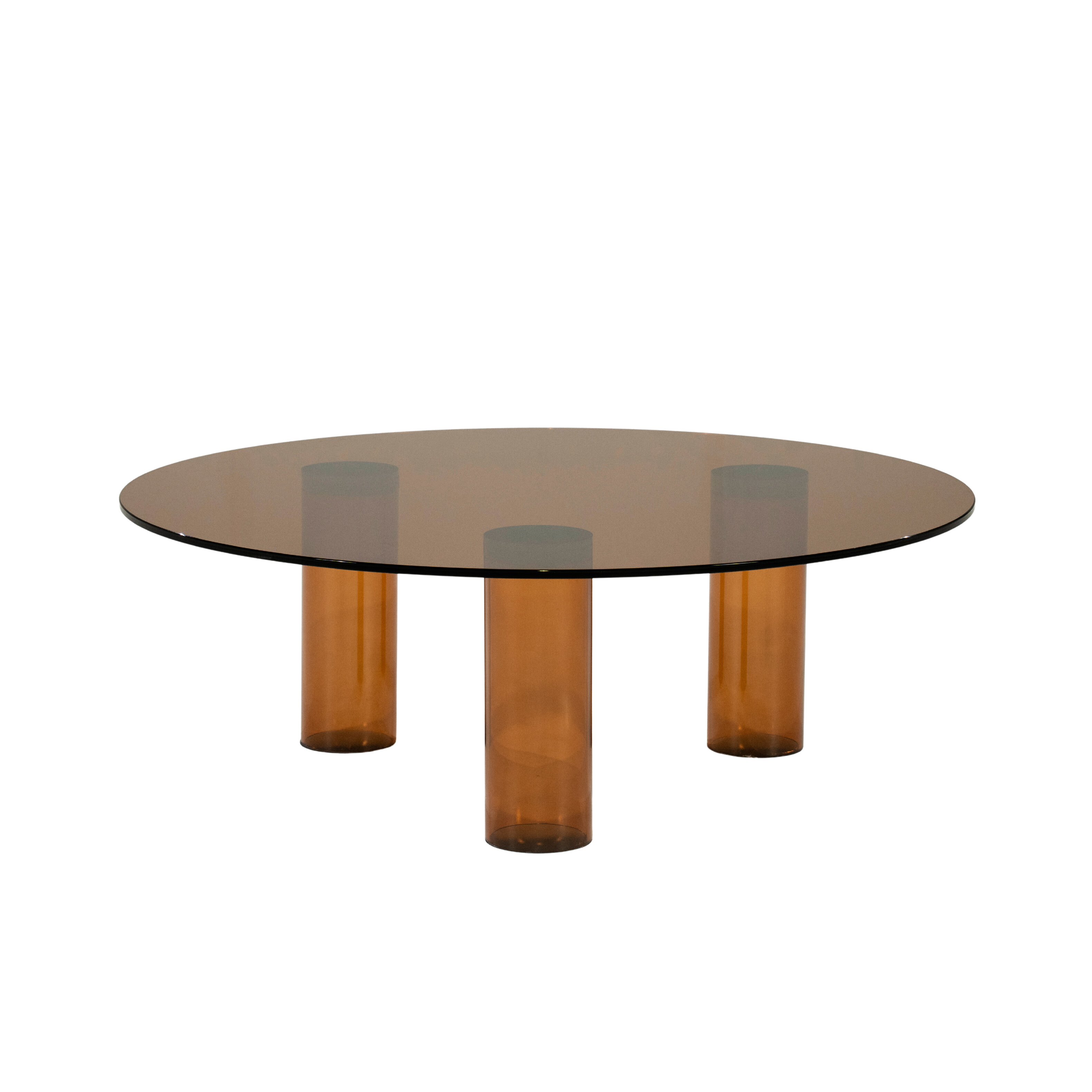 By-Boo Ronde Salontafel 'Aero' Glas, 100cm