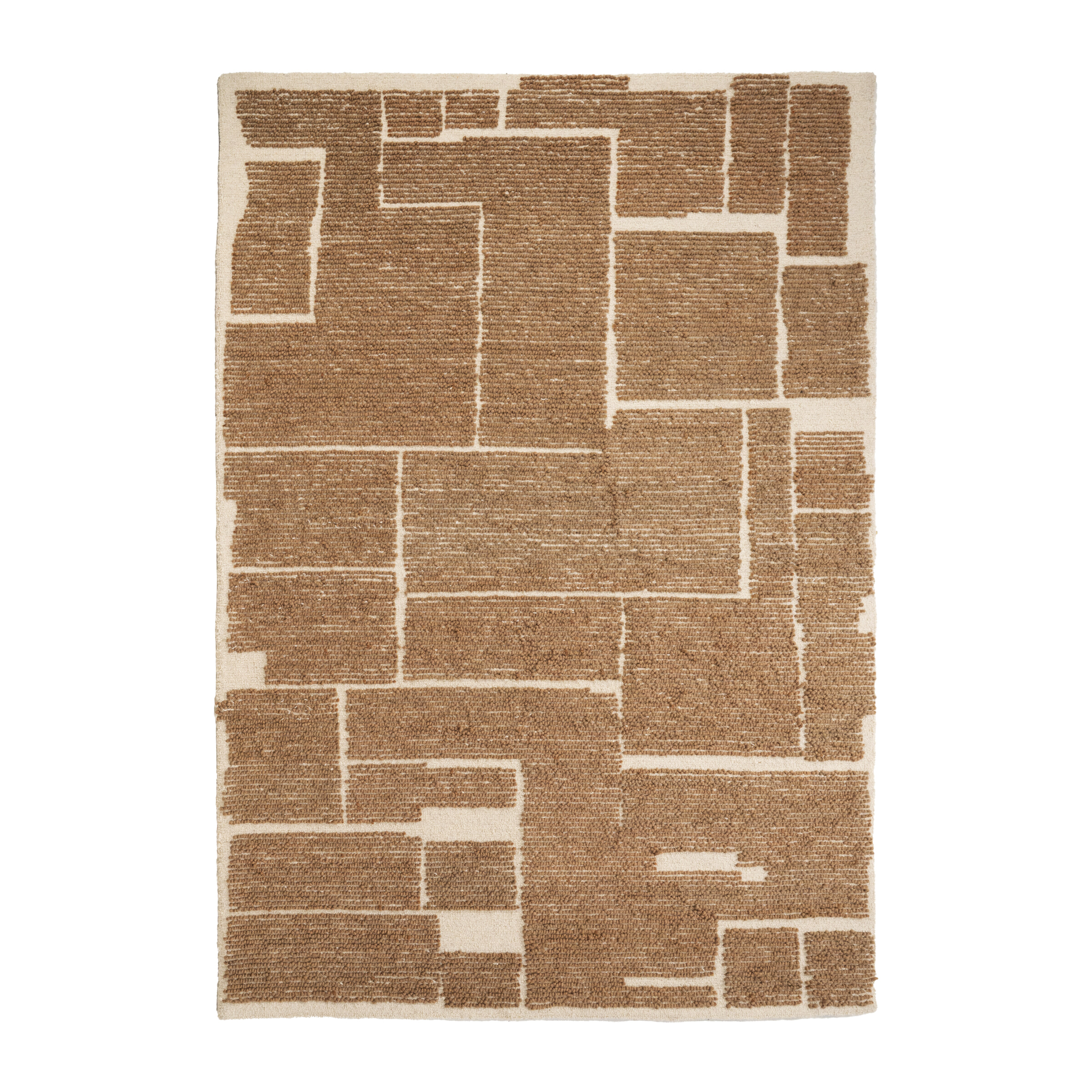 By-Boo Vloerkleed 'Intarsio' Wol