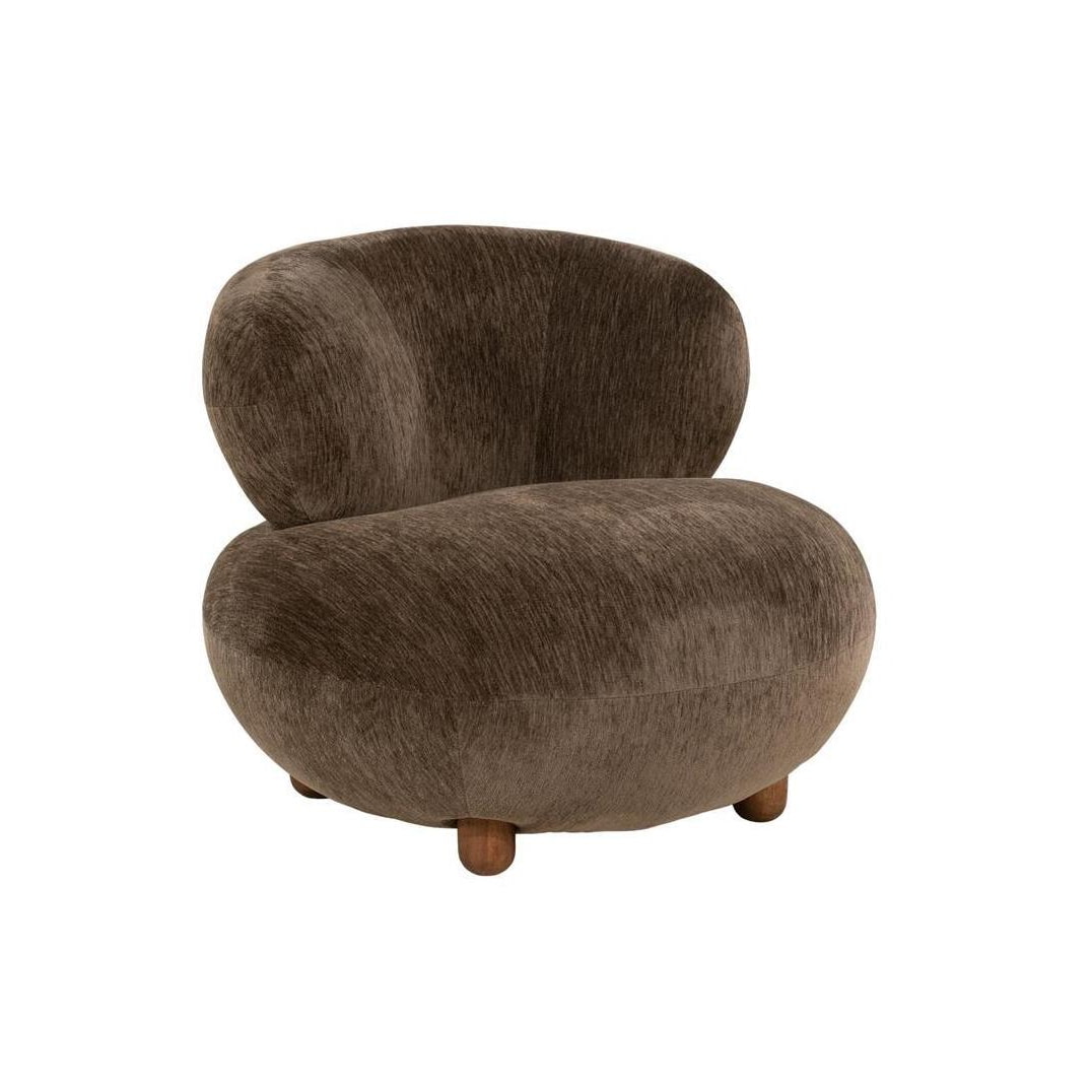 By-Boo Fauteuil Mochi Morin stof - Bruin