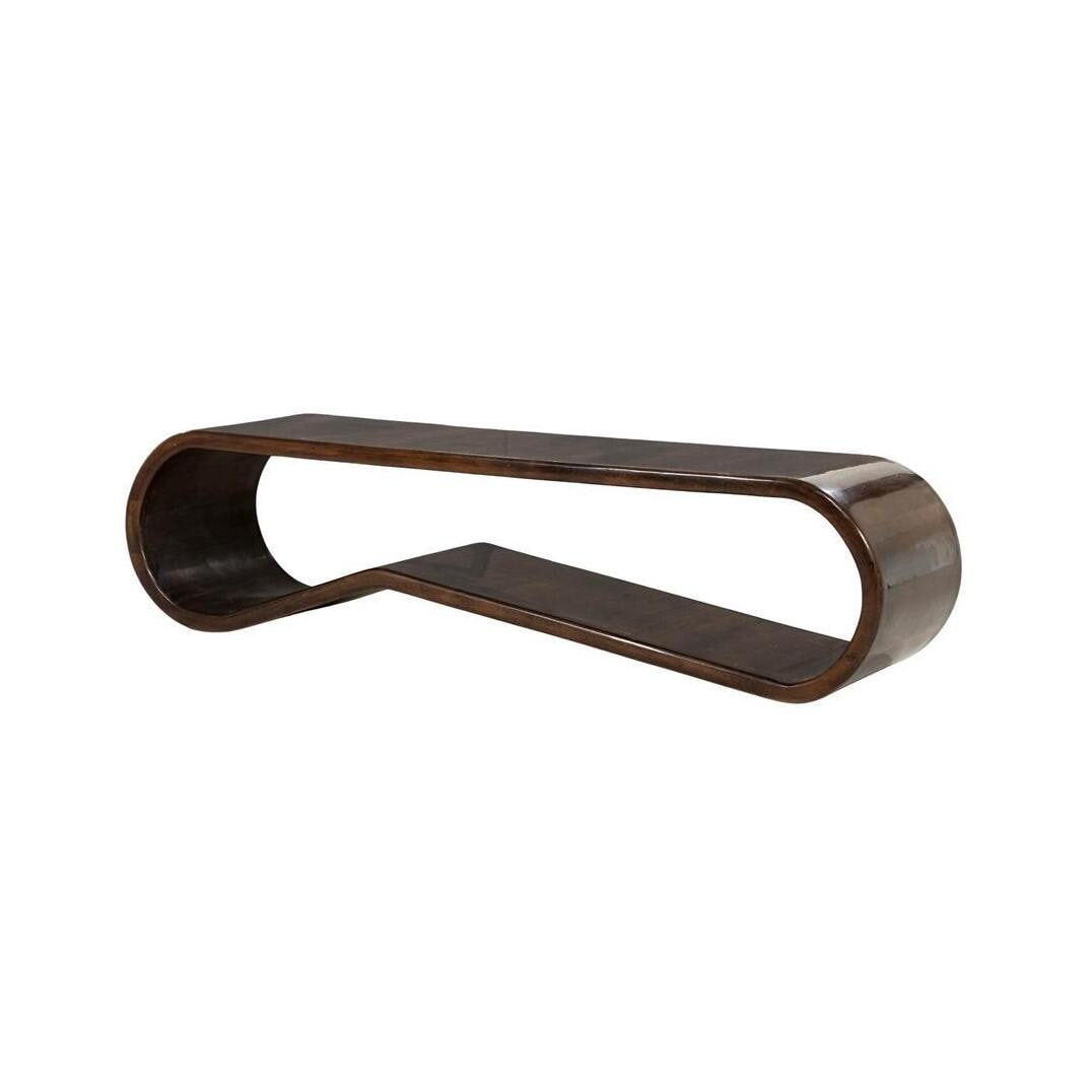 By-Boo TV-meubel Glossia Mangohout, 160cm - Bruin