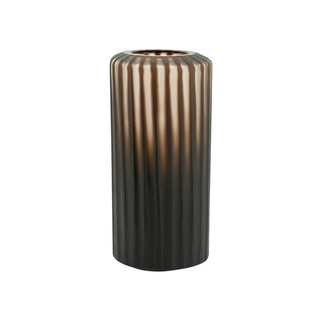 By-Boo Vaas Fresco 2 Glas, 39cm - Bruin