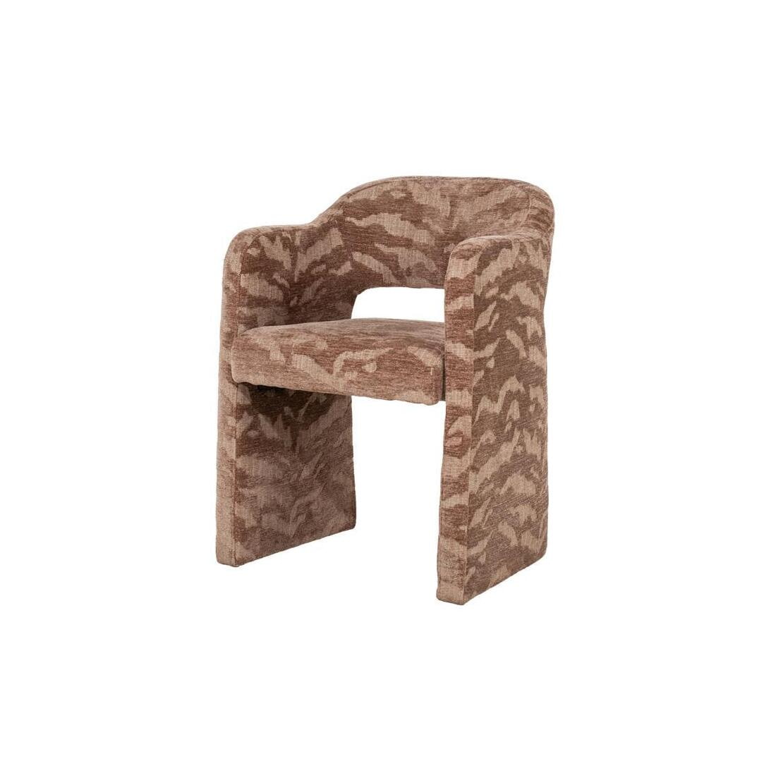 By-Boo Eetkamerstoel Salon Geweven stof - Taupe