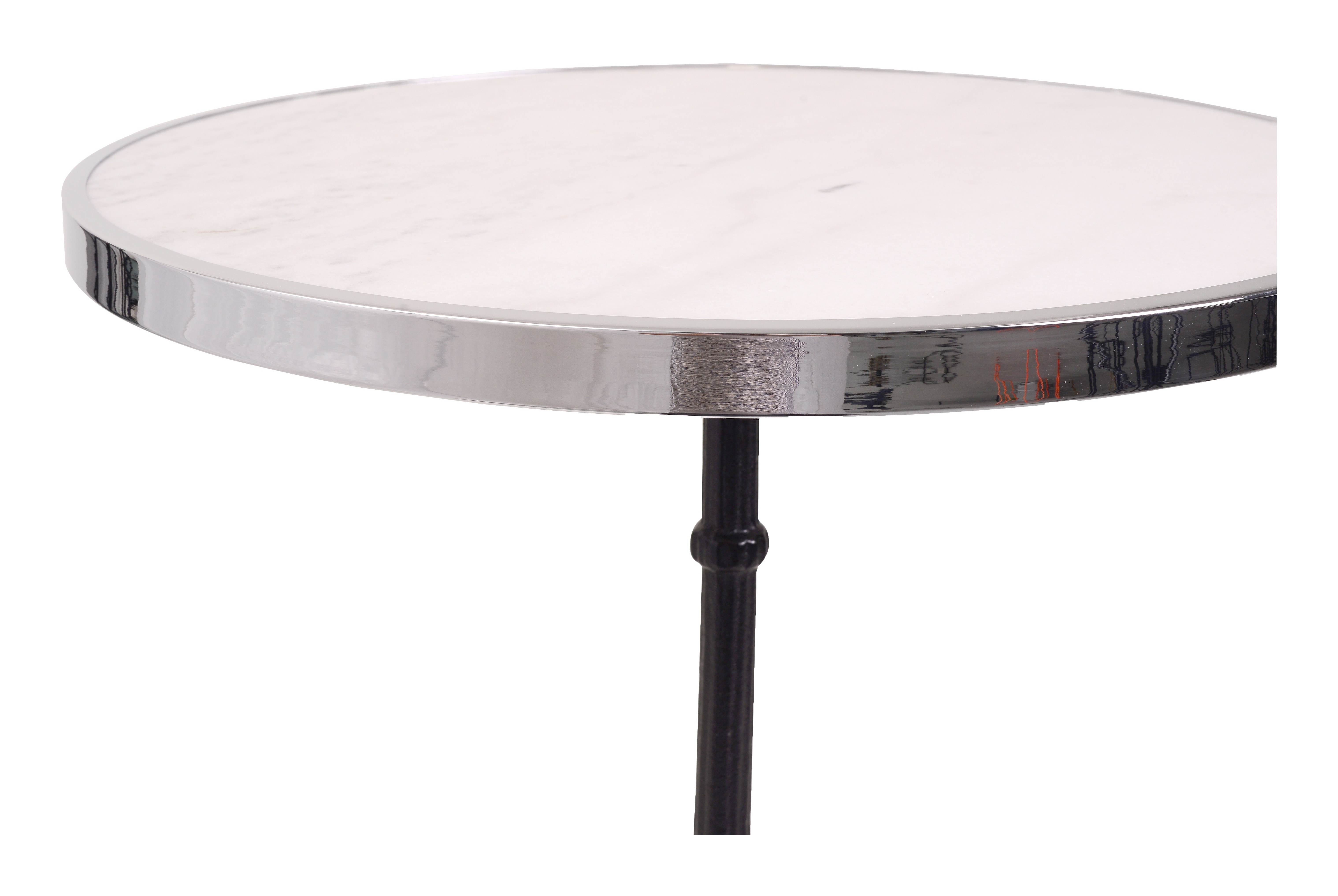 Artistiq Bistrotafel 'Kalman' Marmer, 57cm, kleur Wit