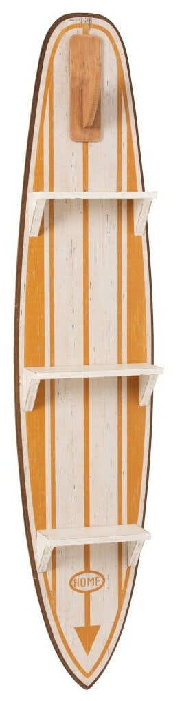 J-Line Wandrek 'Valere' Surfplank, kleur Wit / Oker J-Line Wandrek 'Valere' Surfplank, kleur Wit / Oker
