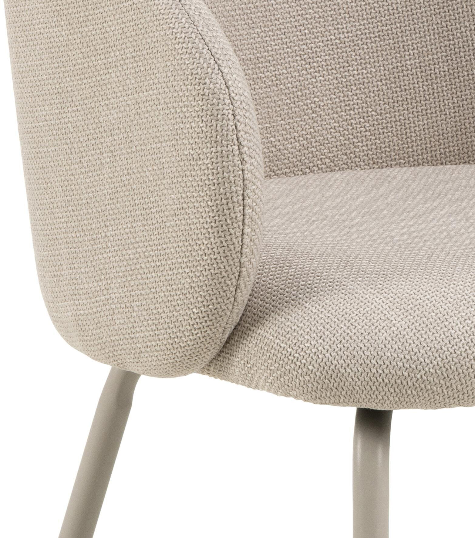 Bendt Eetkamerstoel 'Cristi' Stof, kleur Beige