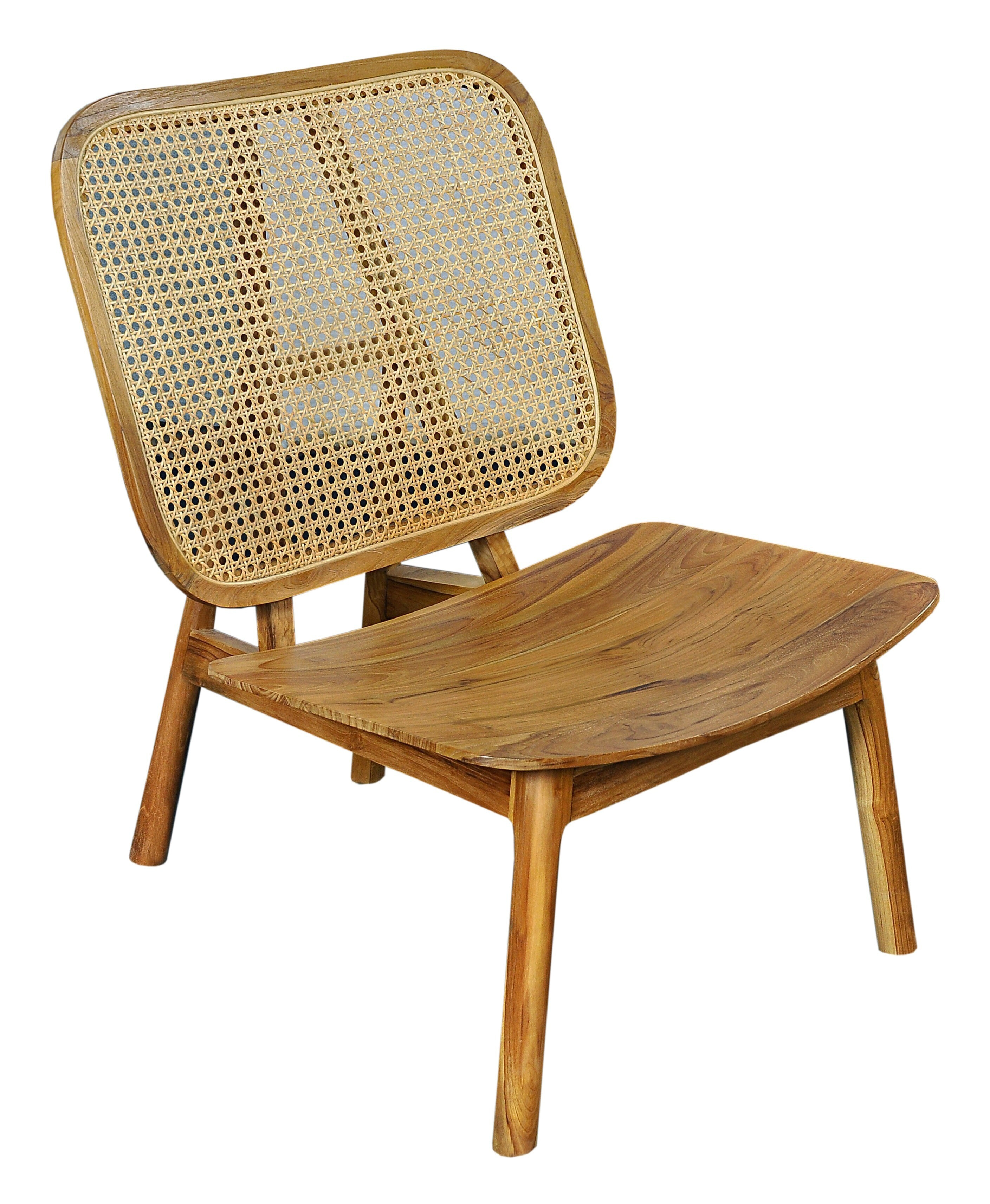Artistiq Fauteuil 'Takeshia' Teak en rotan