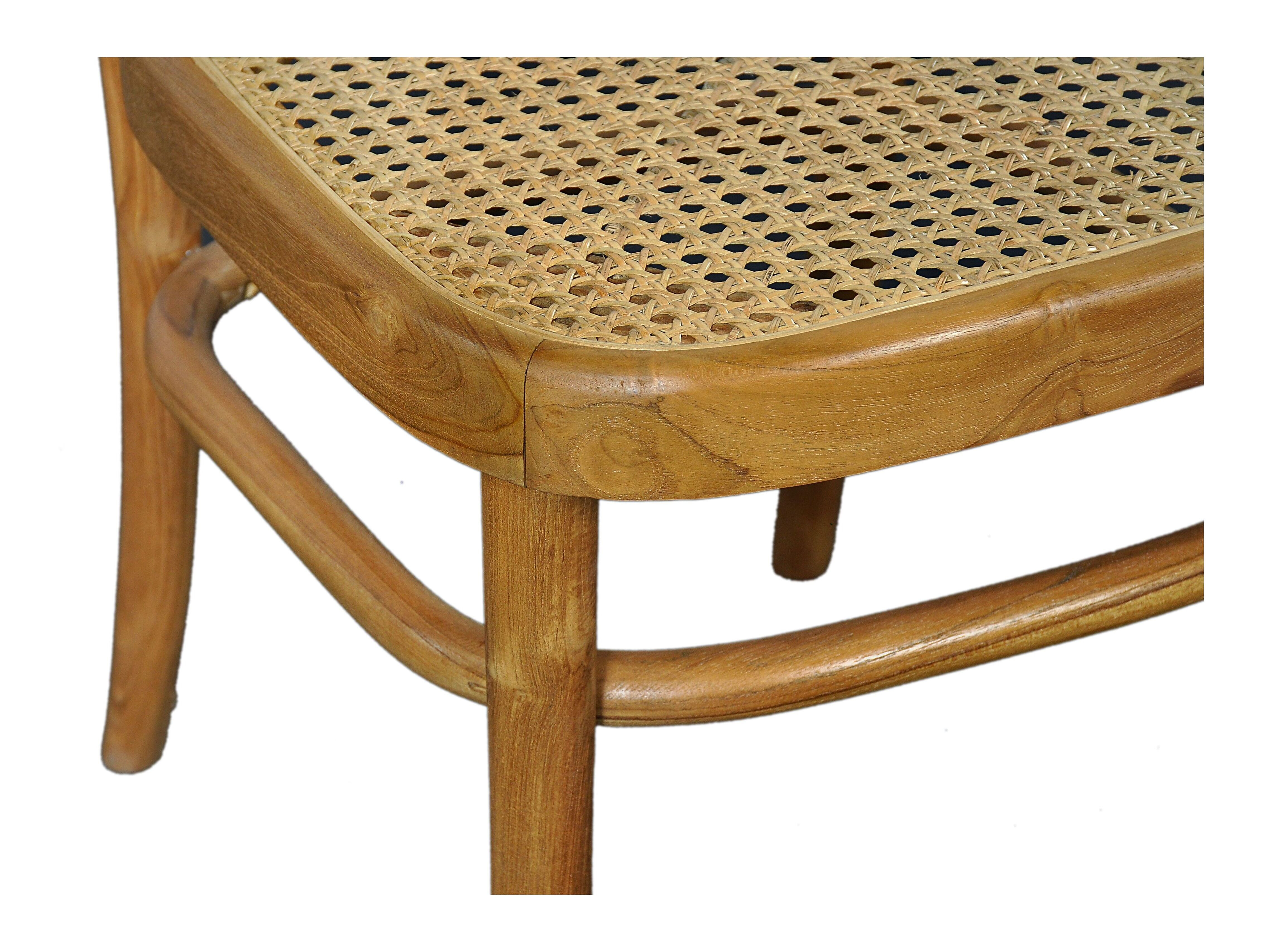 Artistiq Eetkamerstoel 'Takeshia' Teak en rotan