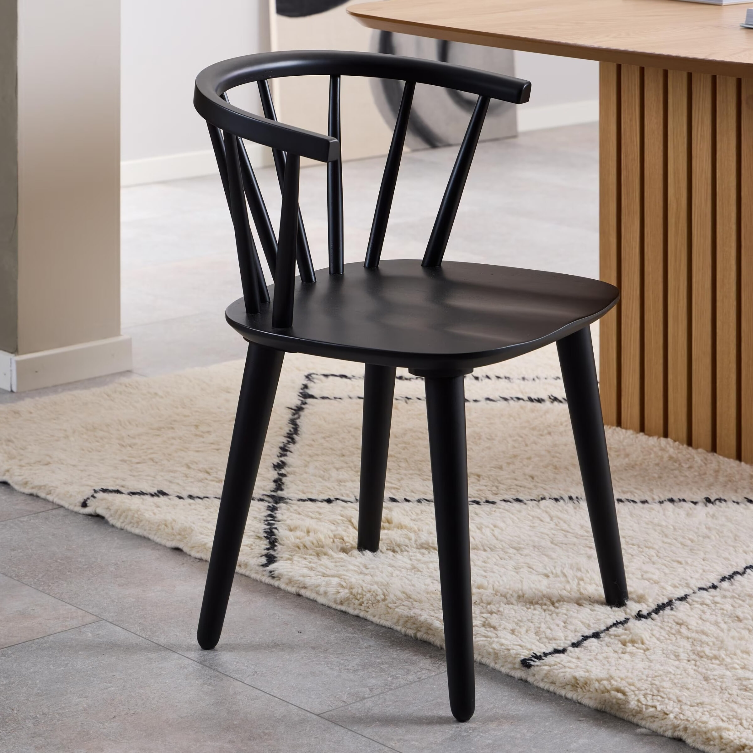 Bendt Eetkamerstoel 'Chez' Rubberhout