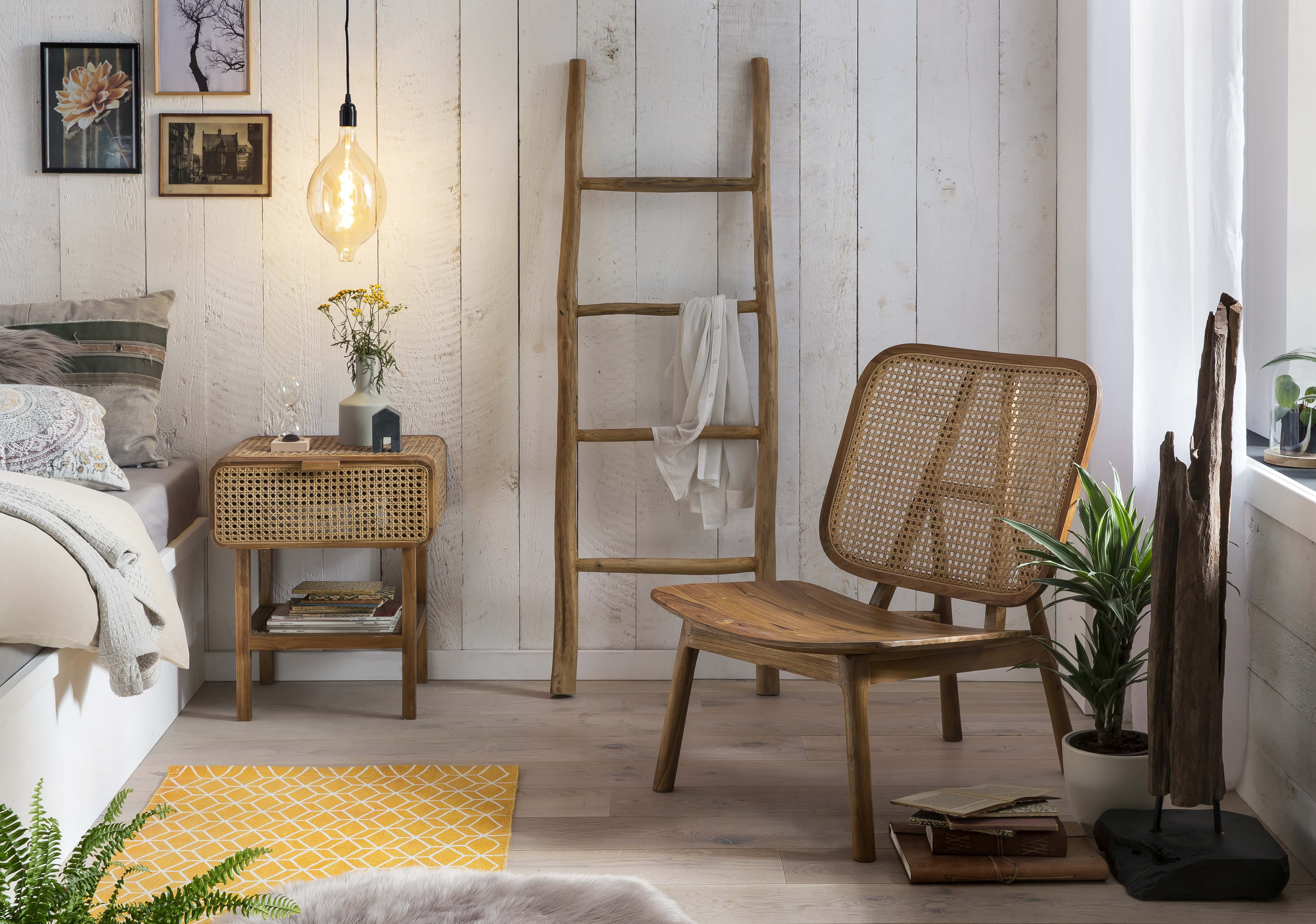 Artistiq Fauteuil 'Takeshia' Teak en rotan