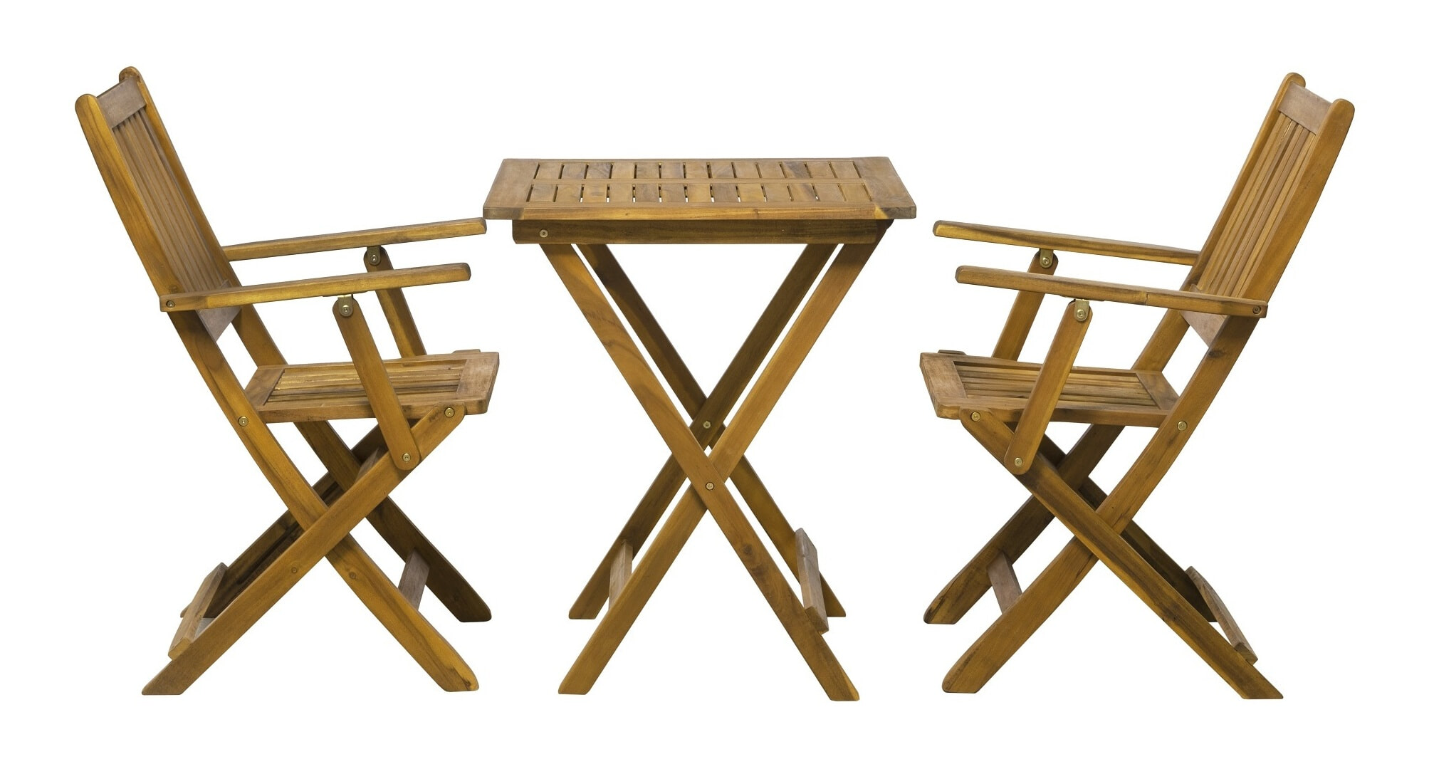 Artistiq Tuinset 'Larissa' 2 stoelen + 1 tafel, Acaciahout