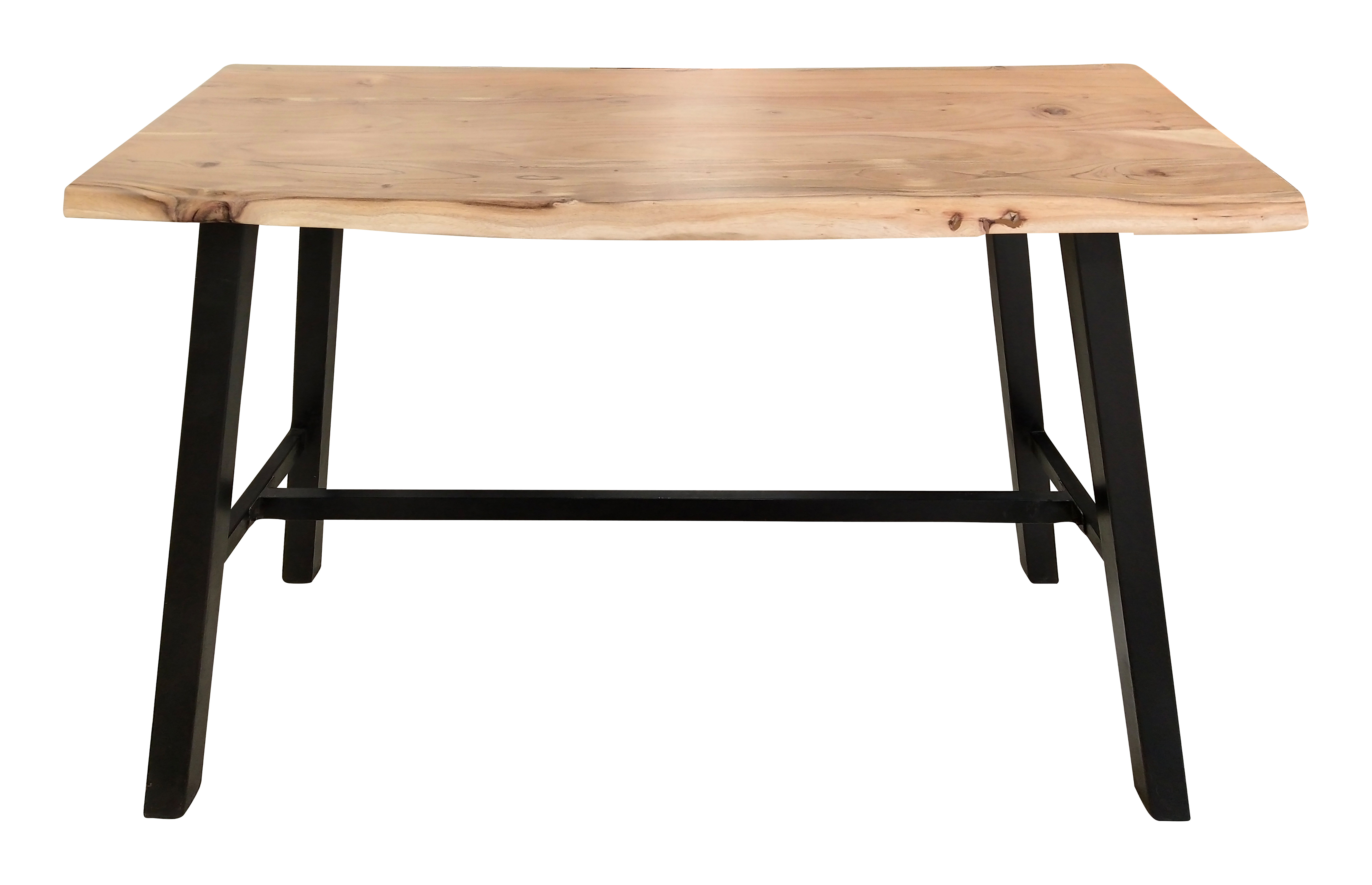 Artistiq Boomstam Bartafel 'Eriko' Acaciahout, 125 x 51cm, kleur Naturel