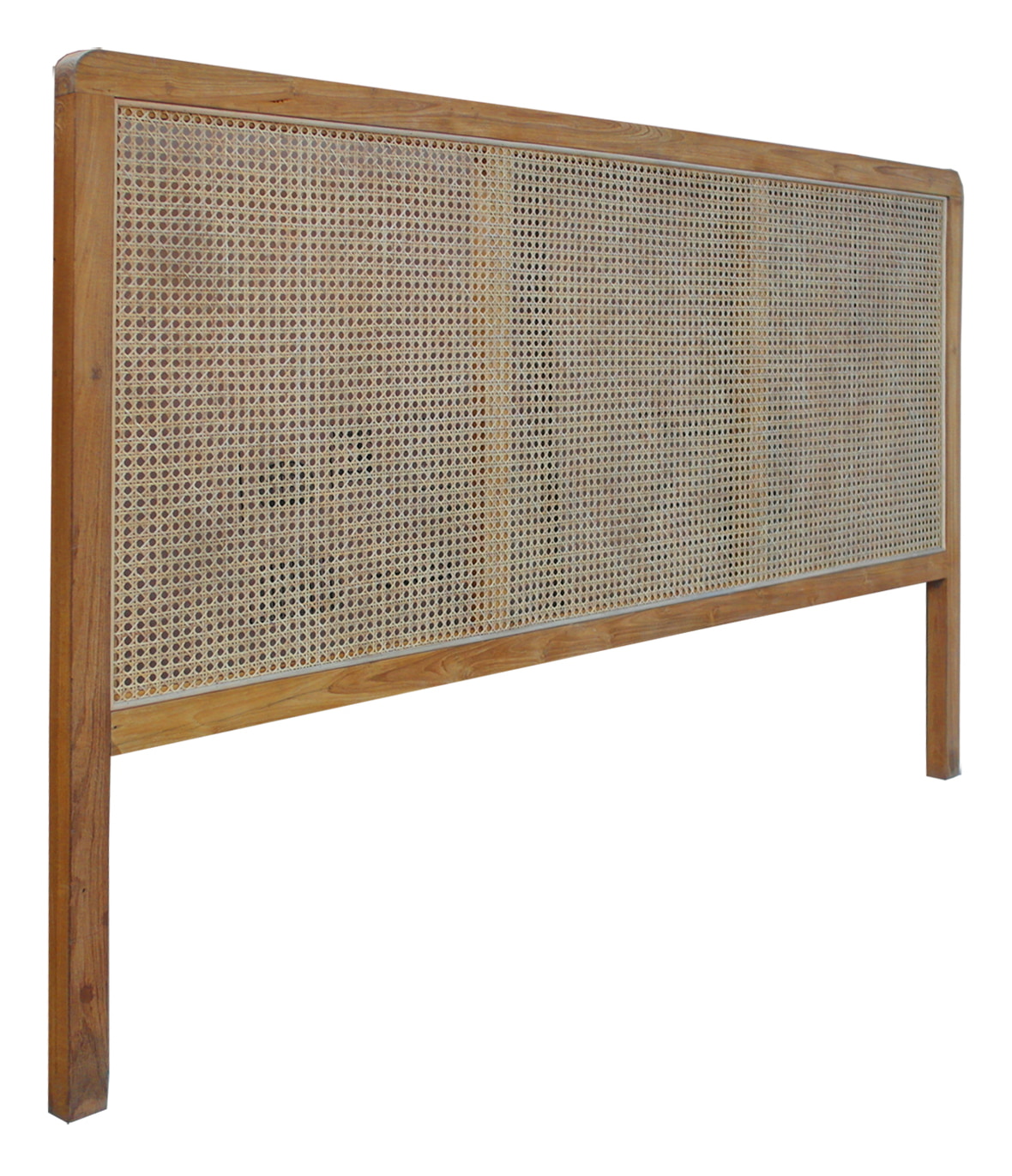 Artistiq Hoofdbord 'Shakina' Teakhout en rotan, 200 x 120cm