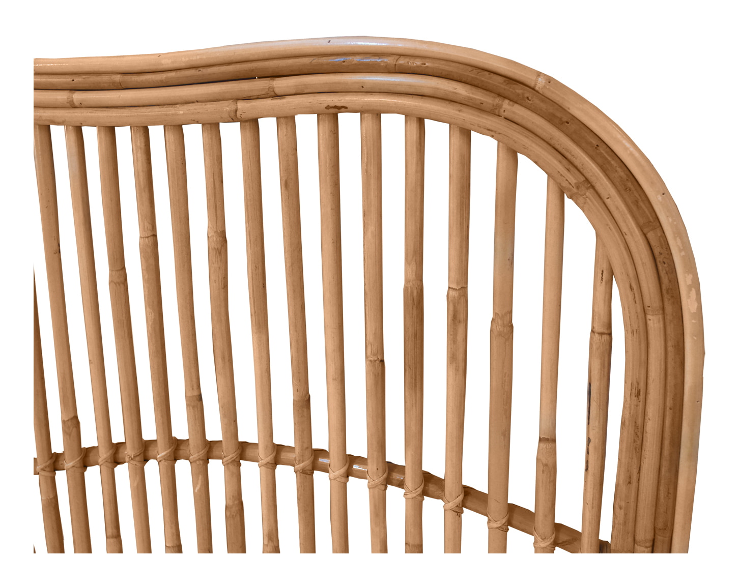 Artistiq Hoofdbord 'Crysti' Rotan, 200 x 120cm