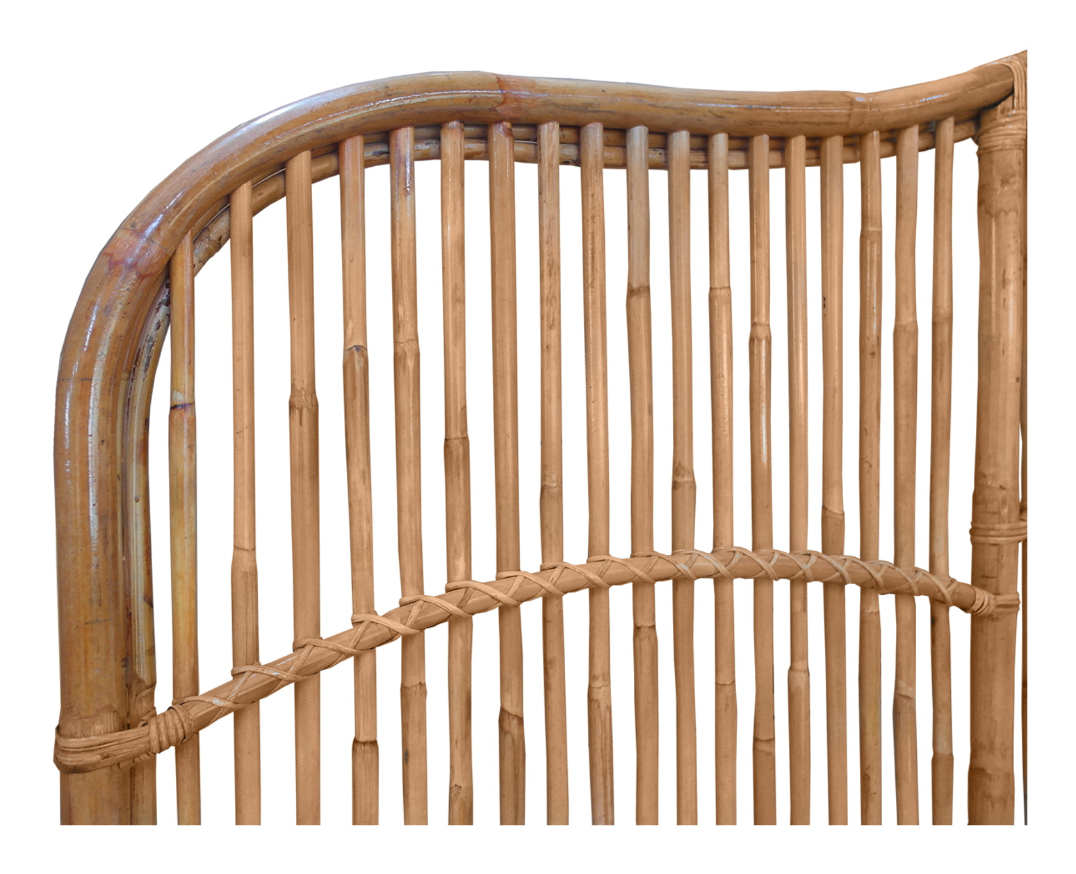 Artistiq Hoofdbord 'Crysti' Rotan, 200 x 120cm