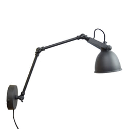 Urban Interiors wandlamp 'Desky' Ø12cm, kleur Vintage Black