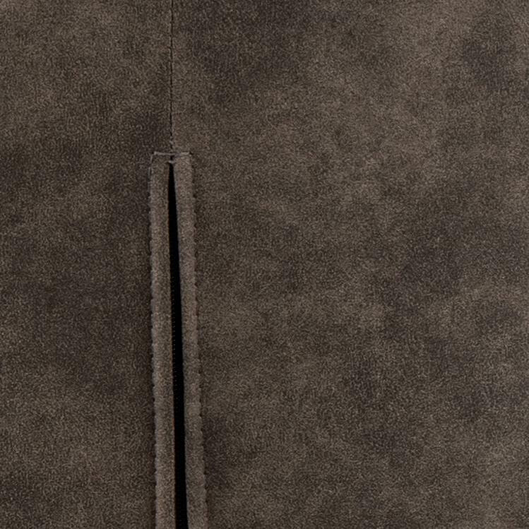 Bendt Barkruk 'Algot' PU, kleur Antraciet (zithoogte 60-80cm)