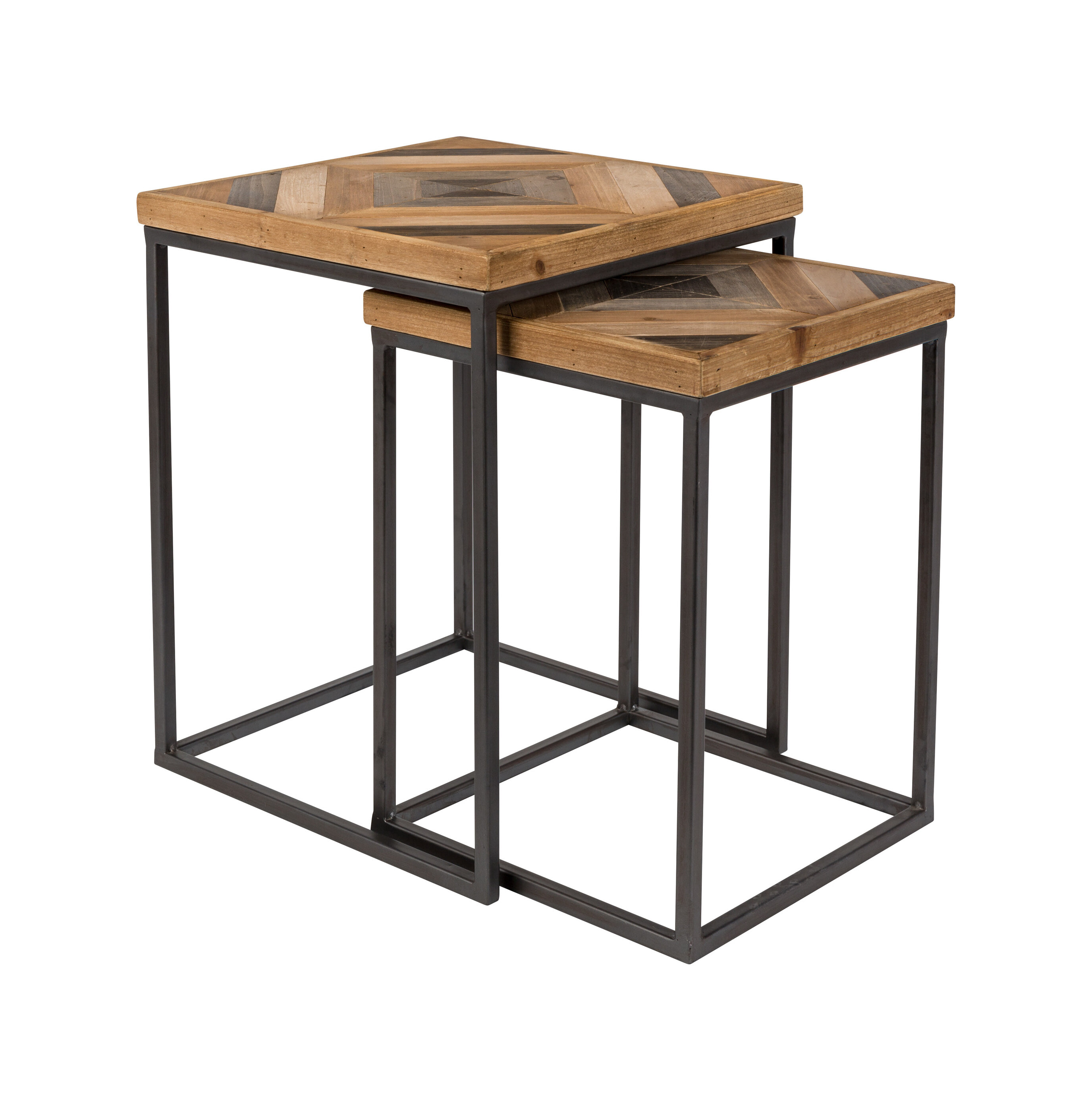 ZILT Bijzettafel 'Lendy' set van 2 stuks