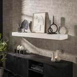 LifestyleFurn Wandplank 'Tocara' Marmercomposiet, 150cm