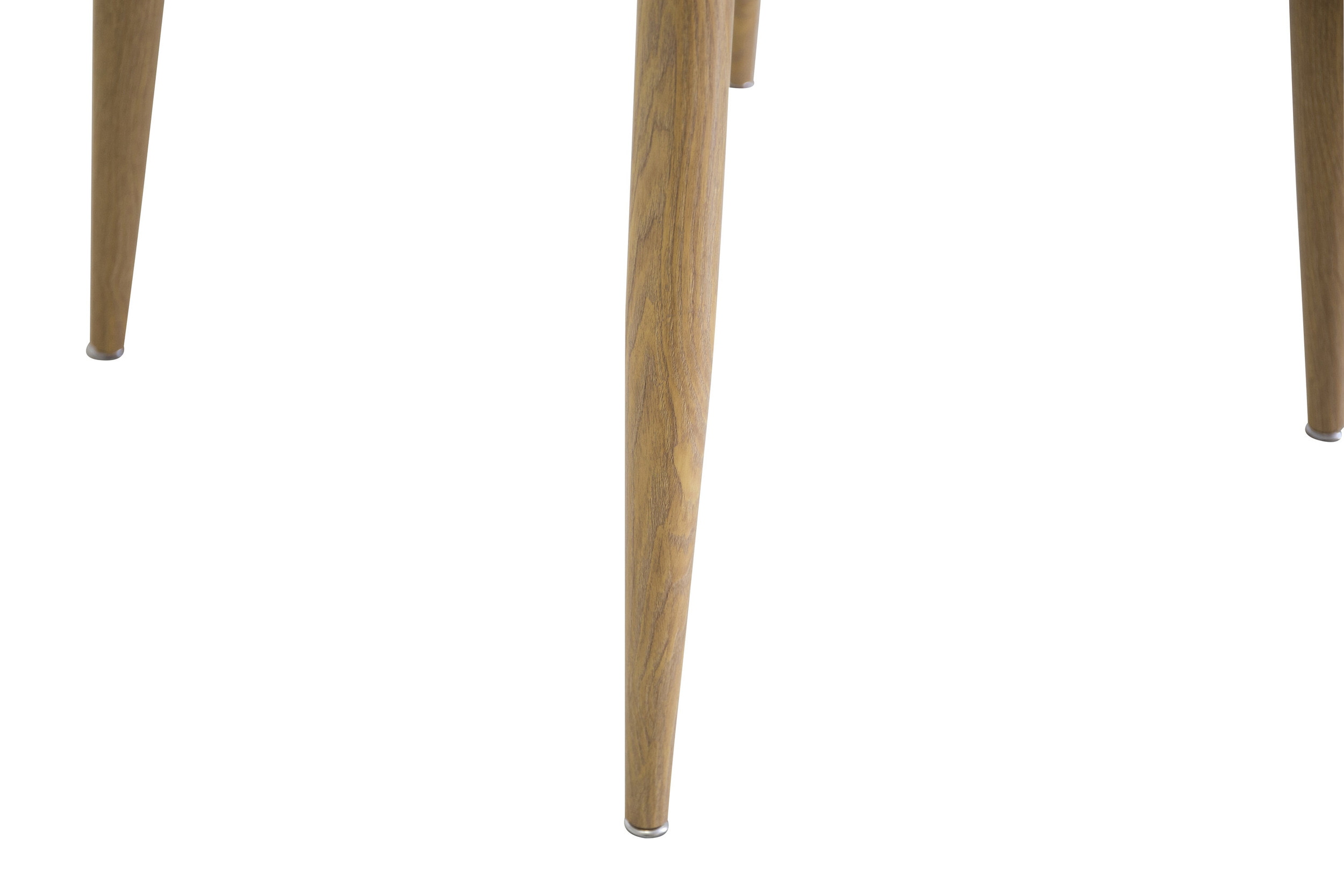 Nohr Ronde Eettafel 'Quennel' 100cm, kleur Eiken/Wit