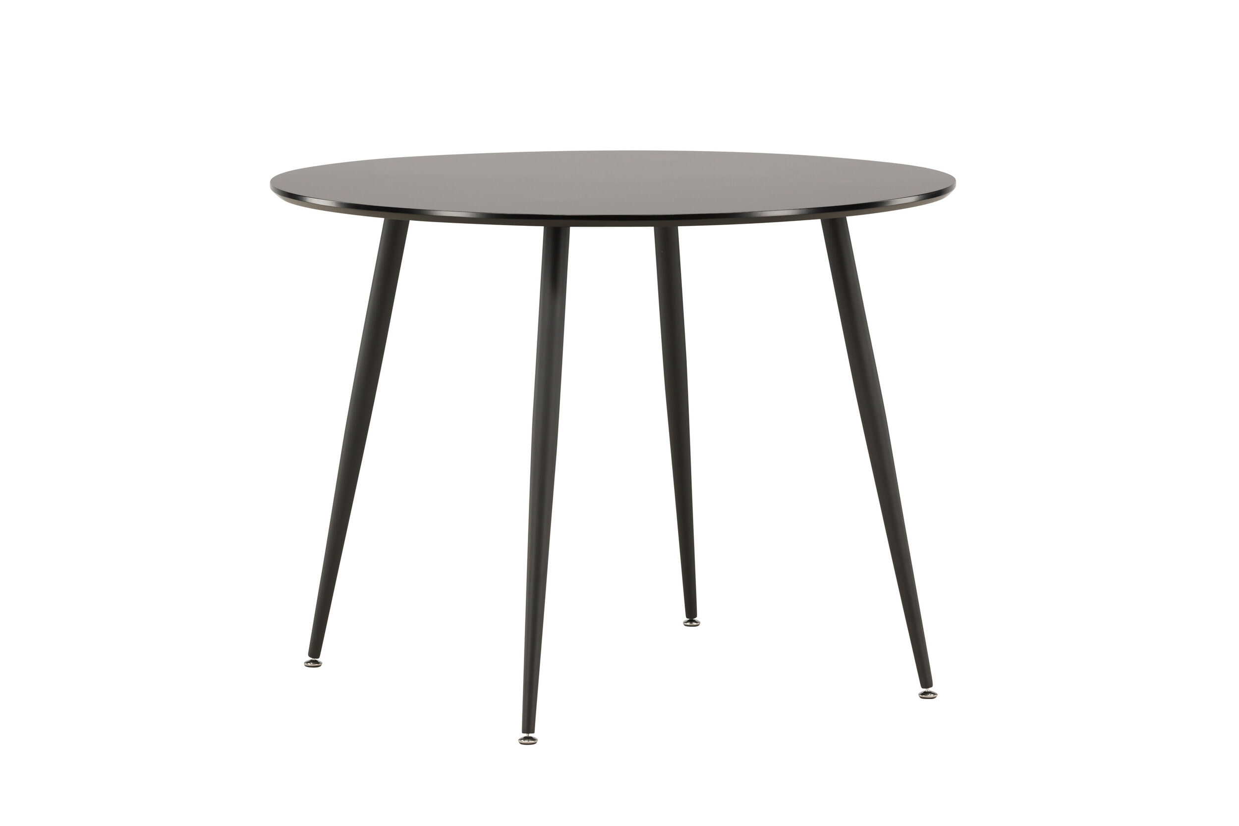Nohr Ronde Eettafel 'Quennel' 100cm, MDF, kleur Zwart