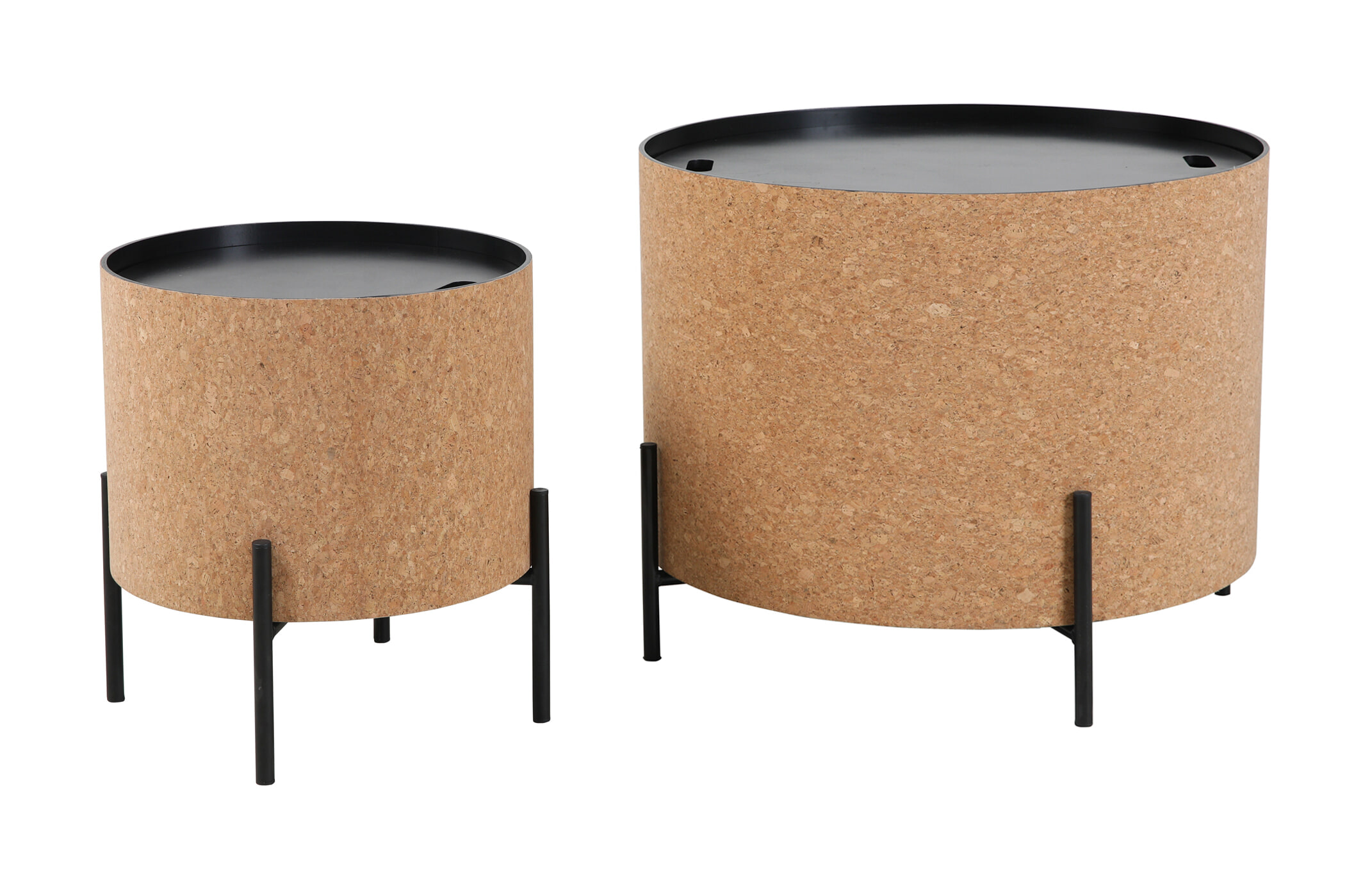 Artistiq Living Salontafel 'Haywood' Kurk, Set van 2 stuks