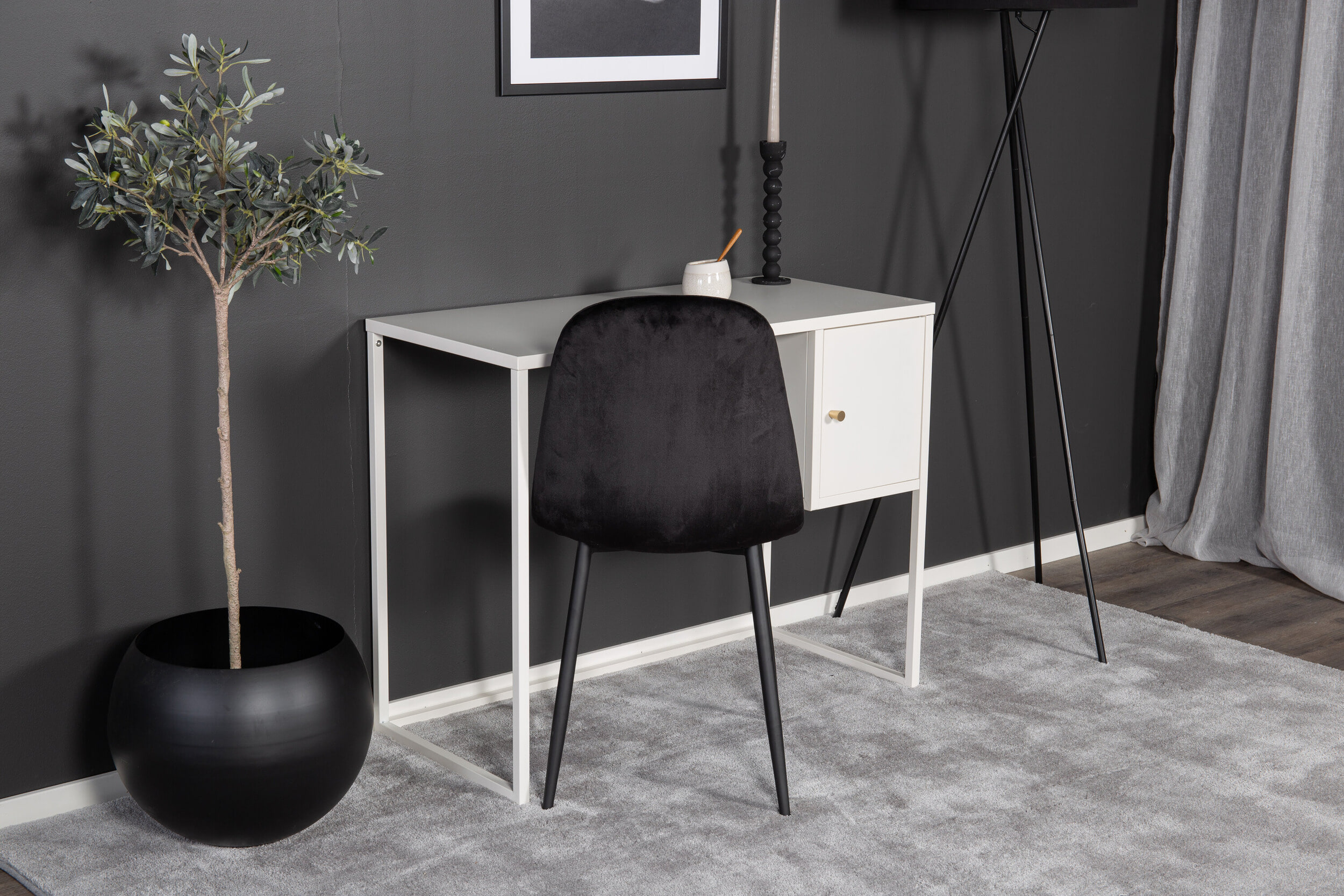 Nohr Bureau 'Shaune' 95 x 45cm, kleur Wit