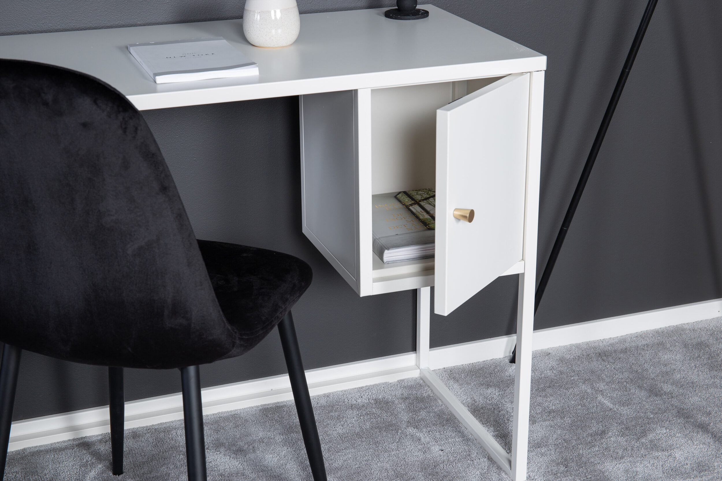 Nohr Bureau 'Shaune' 95 x 45cm, kleur Wit