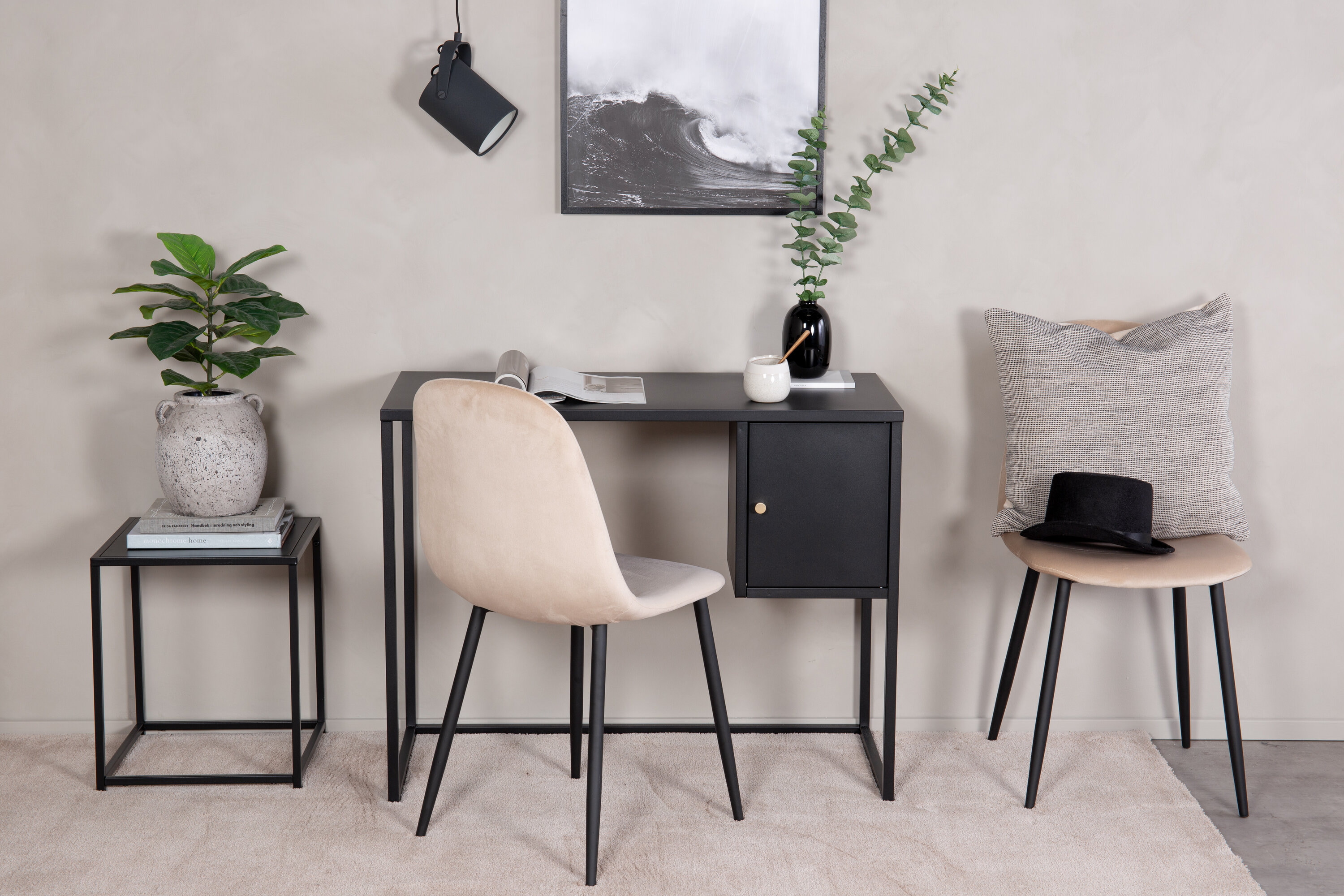Nohr Bureau Shaune 95 x 45cm - Zwart
