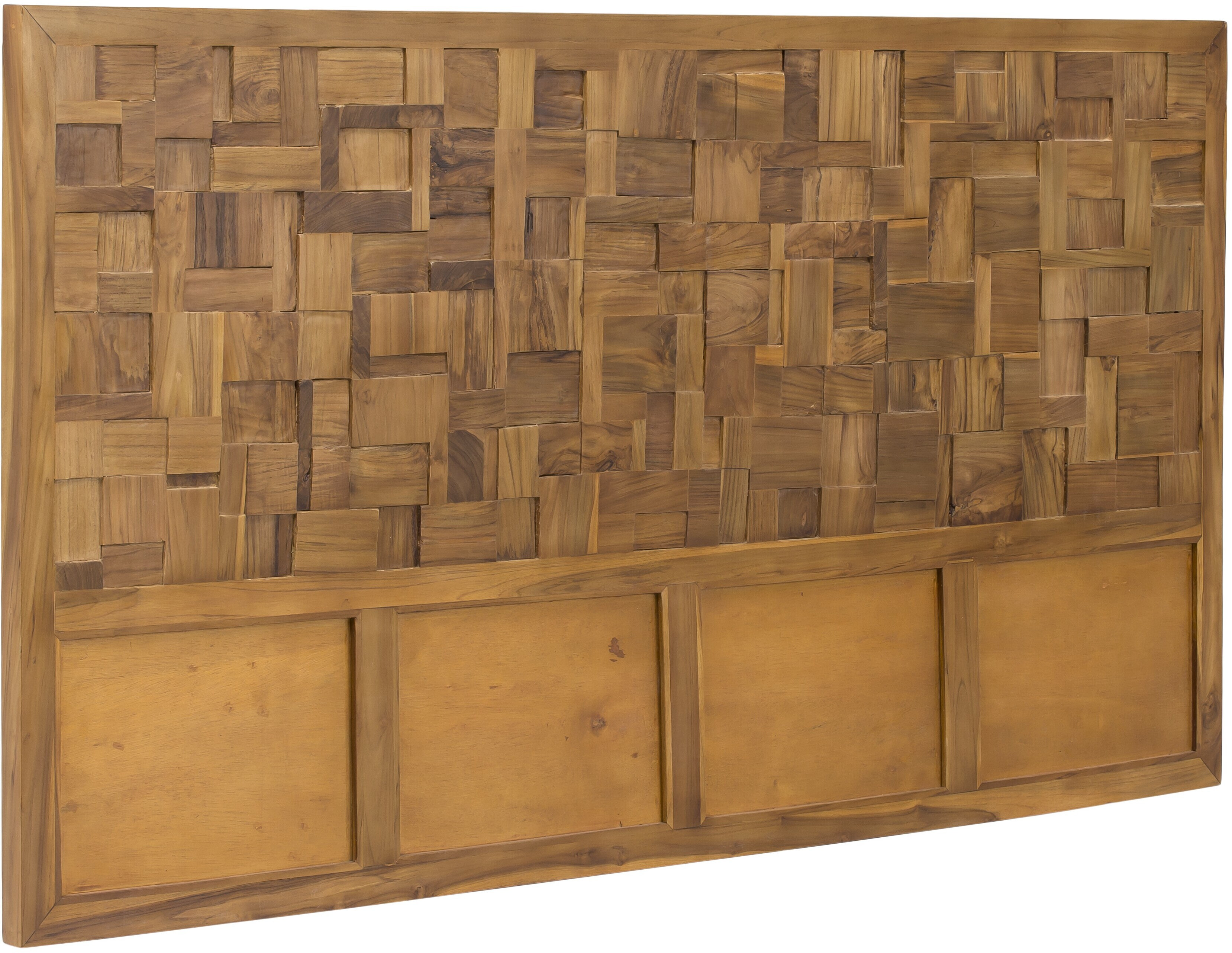Artistiq Hoofdbord 'Dionisios' Teakhout, 220 x 120cm