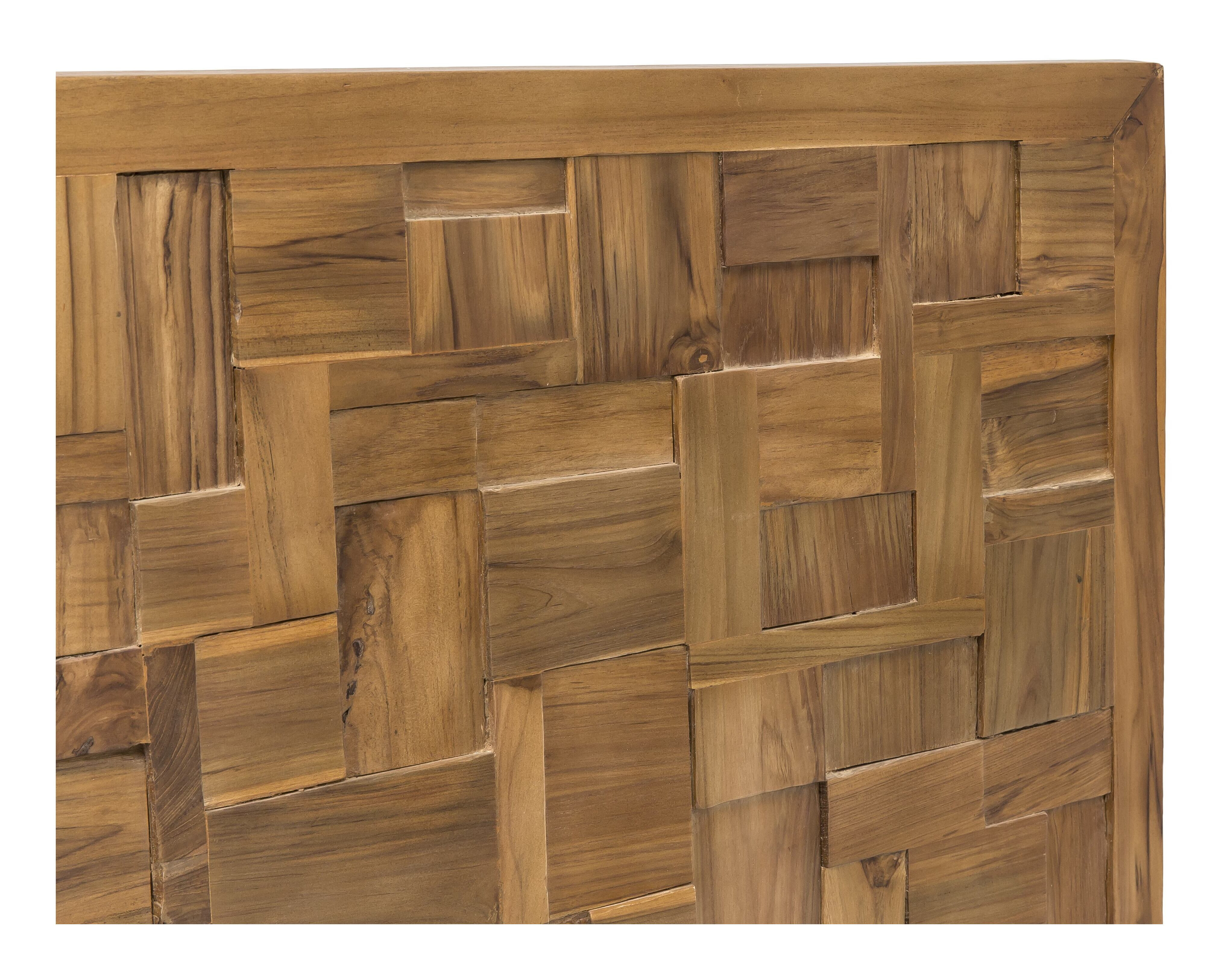 Artistiq Hoofdbord 'Dionisios' Teakhout, 220 x 120cm