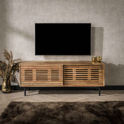 LifestyleFurn TV-meubel 'Sharolyn' Massief Acaciahout, 135cm