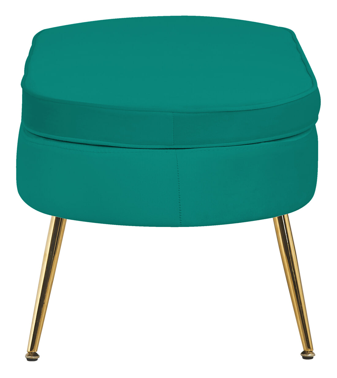 Artistiq Hocker 'Loulou' Velvet, kleur Groen