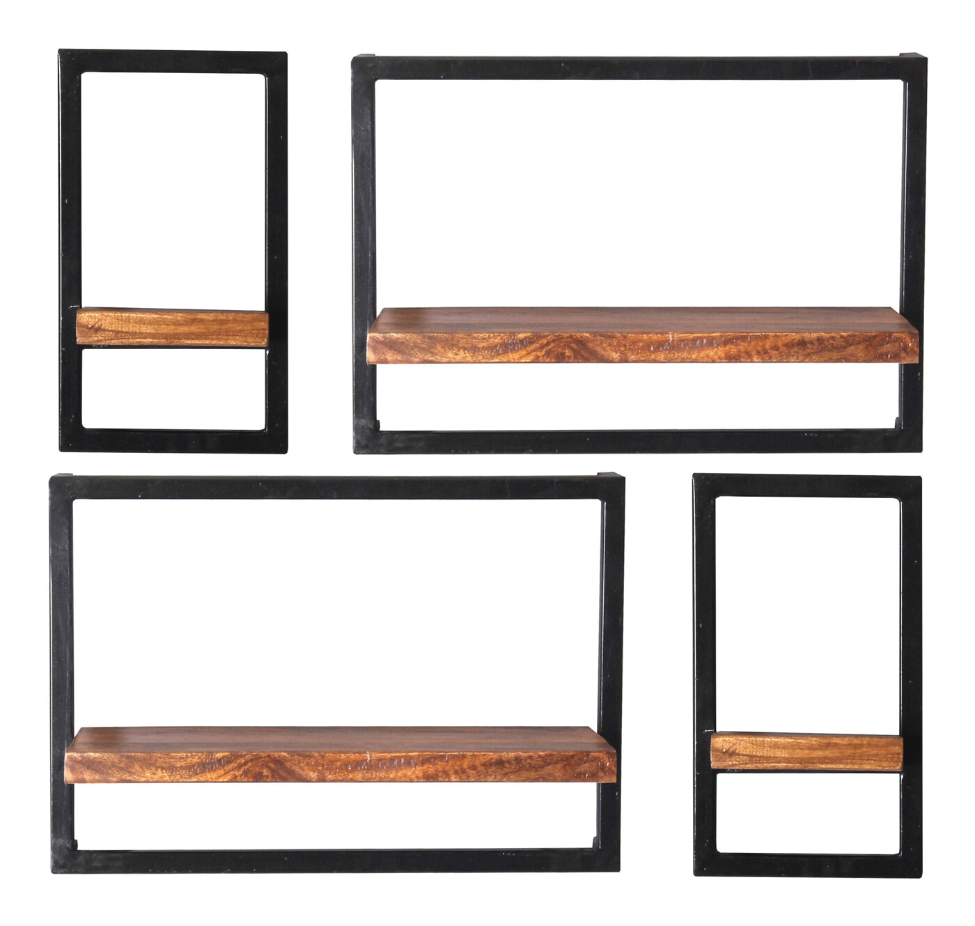 Artistiq Wandrek 'Jossue' Set van 4 stuks